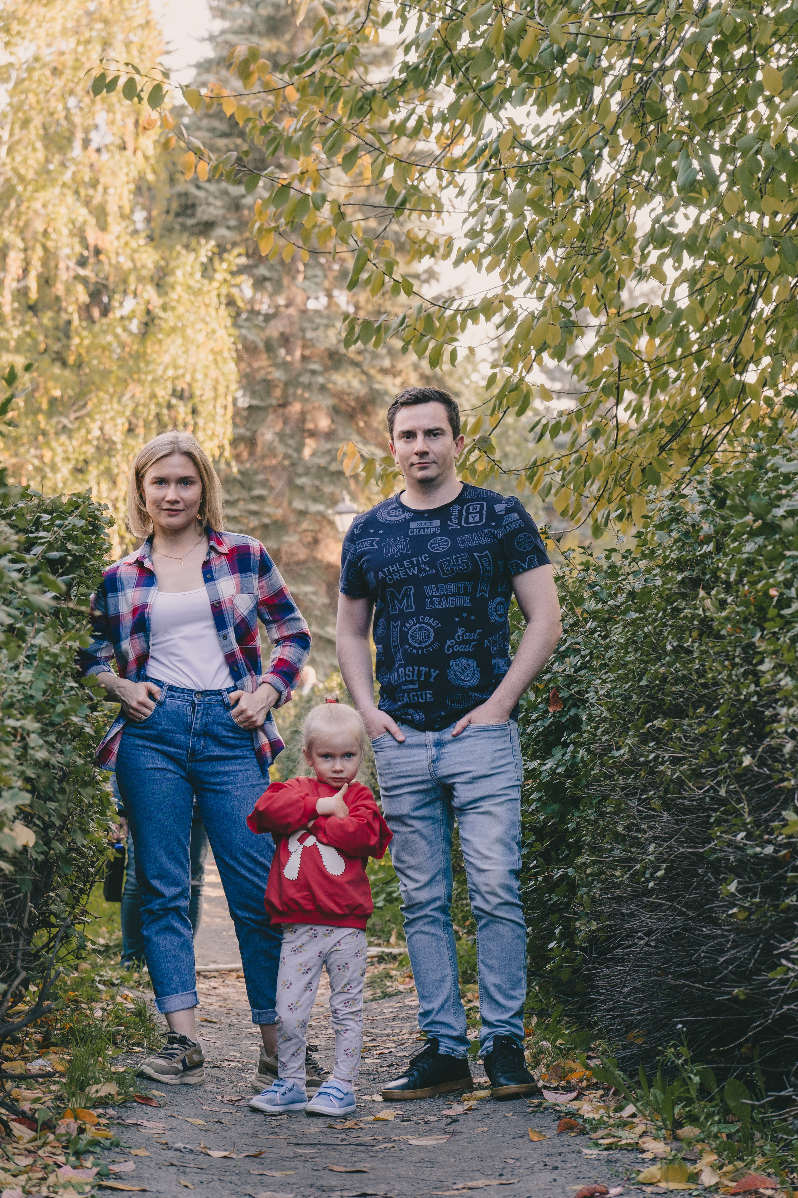 Семейная съемка в Дендропарке. Свадебный и семейный фотограф Анастасия Зырянкина