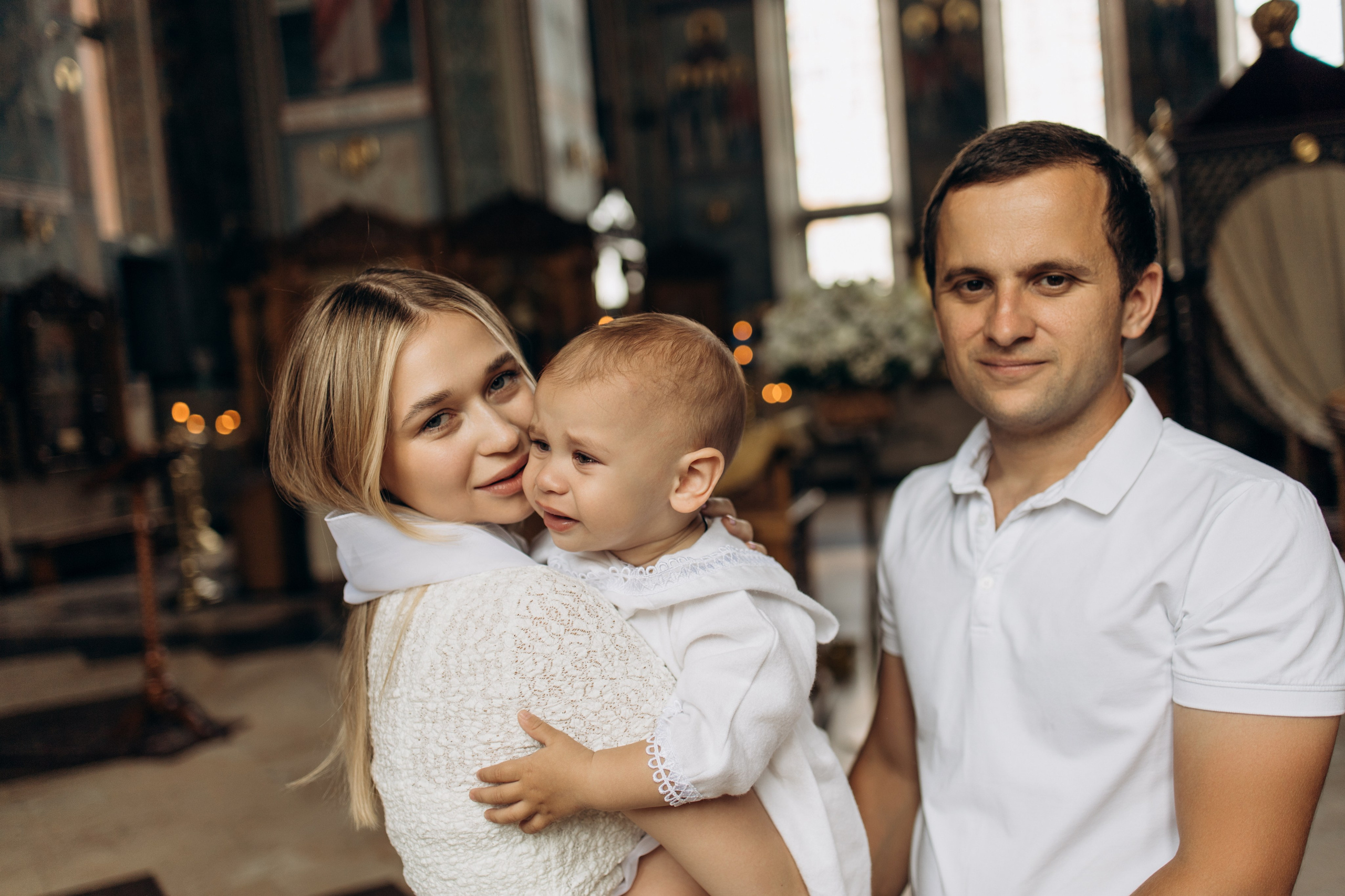 Крещение Радмира. Самый теплый фотограф в Краснодаре Рябоконь Ксения