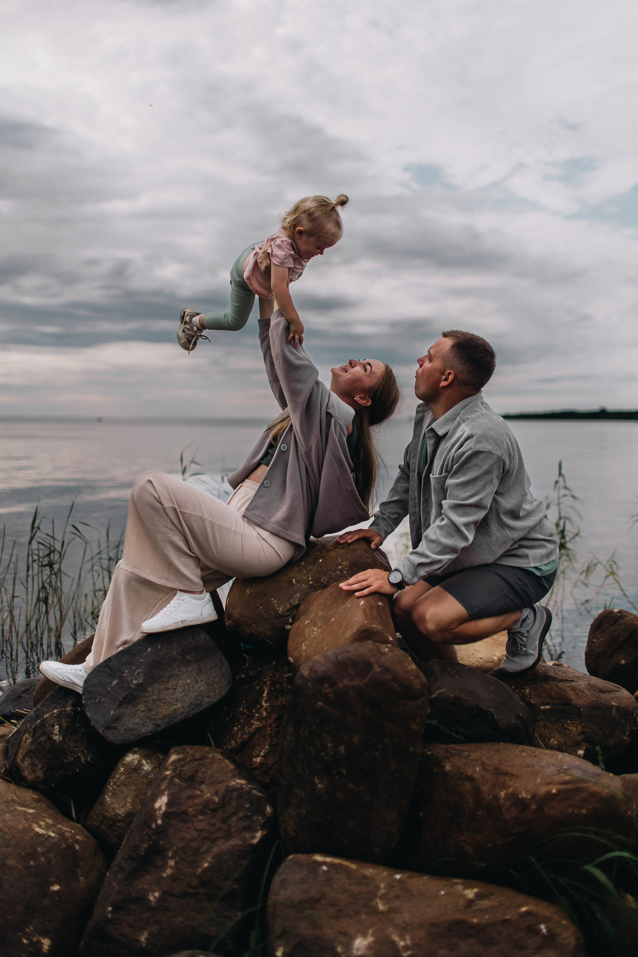 СЕМЕЙНАЯ / Гриша, Люда и Апполинария. Фотограф Лодейное Поле Екатерина Герасимова в Санкт-Петербурге и Лен. области