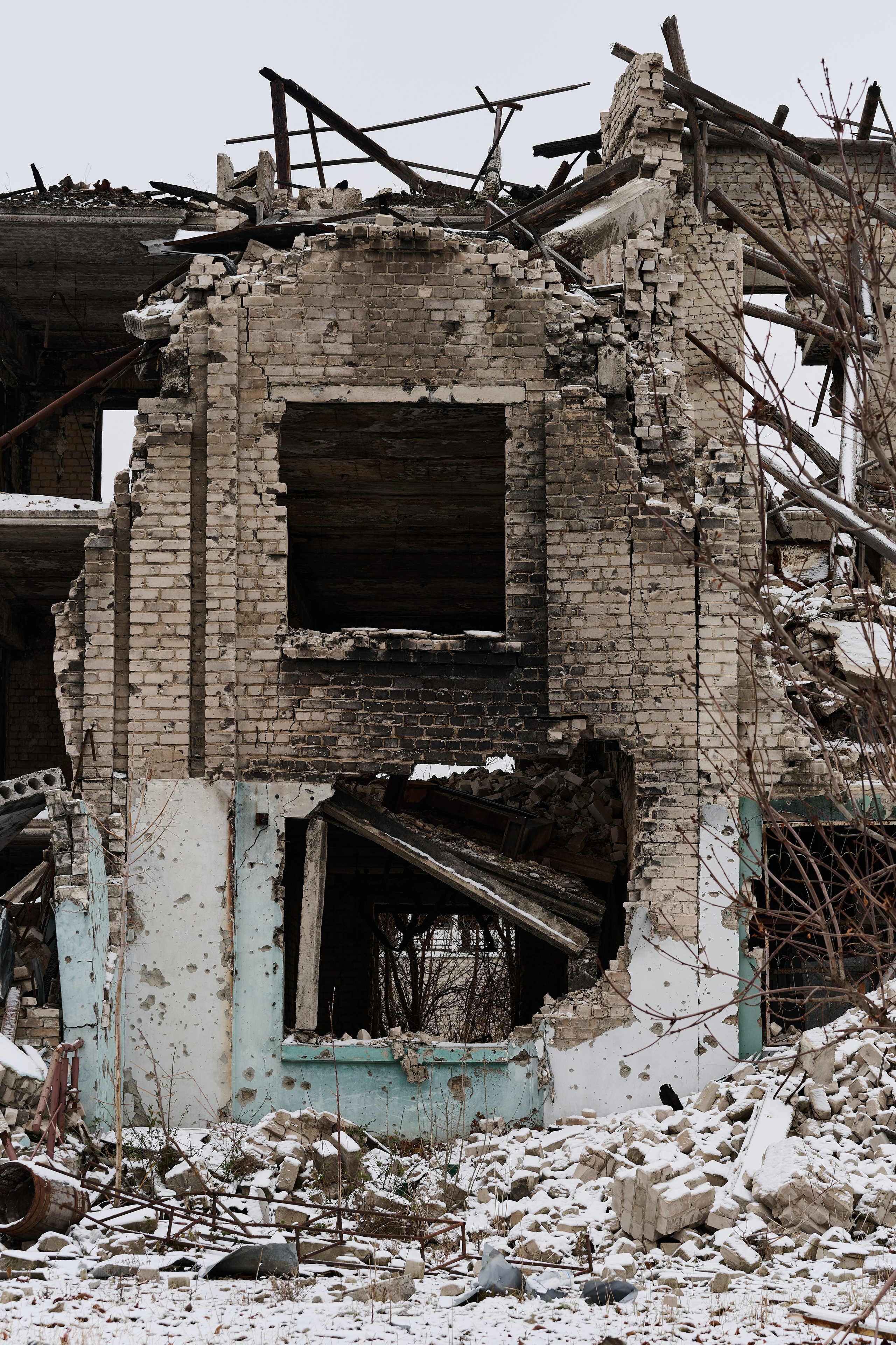 Рубежное. Декабрь 2024. Фотограф Роман Адлер