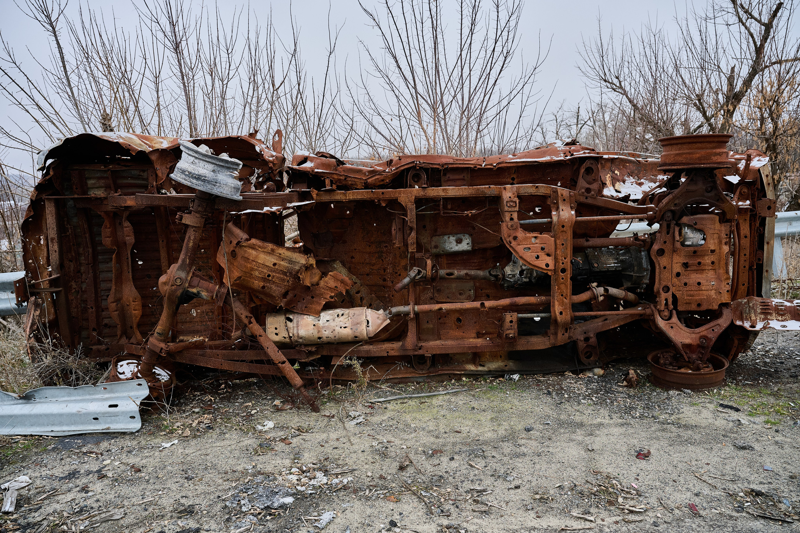 Лисичанск (Луганская область). Декабрь 2024 года. Фотограф Роман Адлер