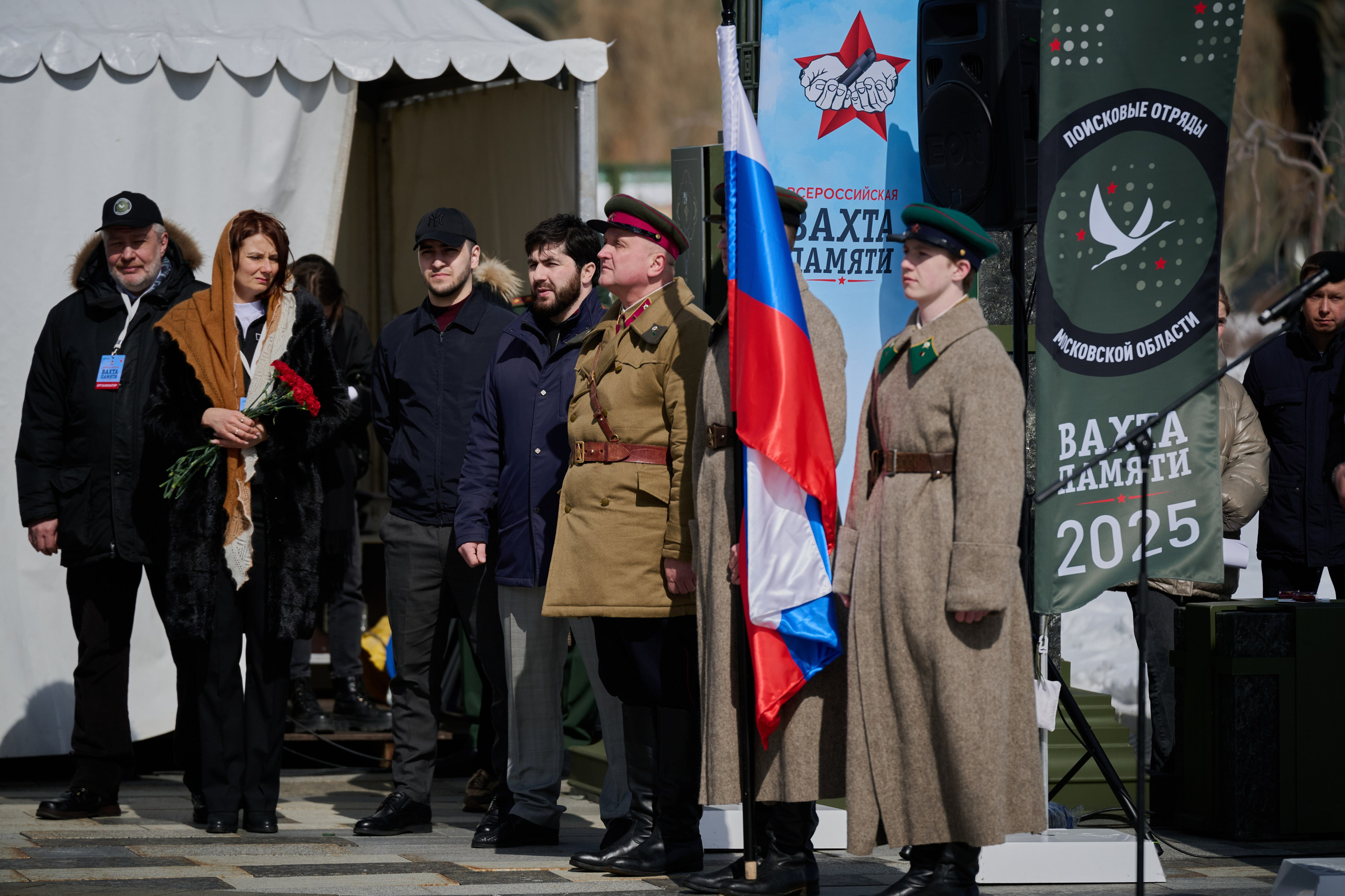 Старт поискового сезона «Вахты Памяти» 2025. Фотограф Роман Адлер