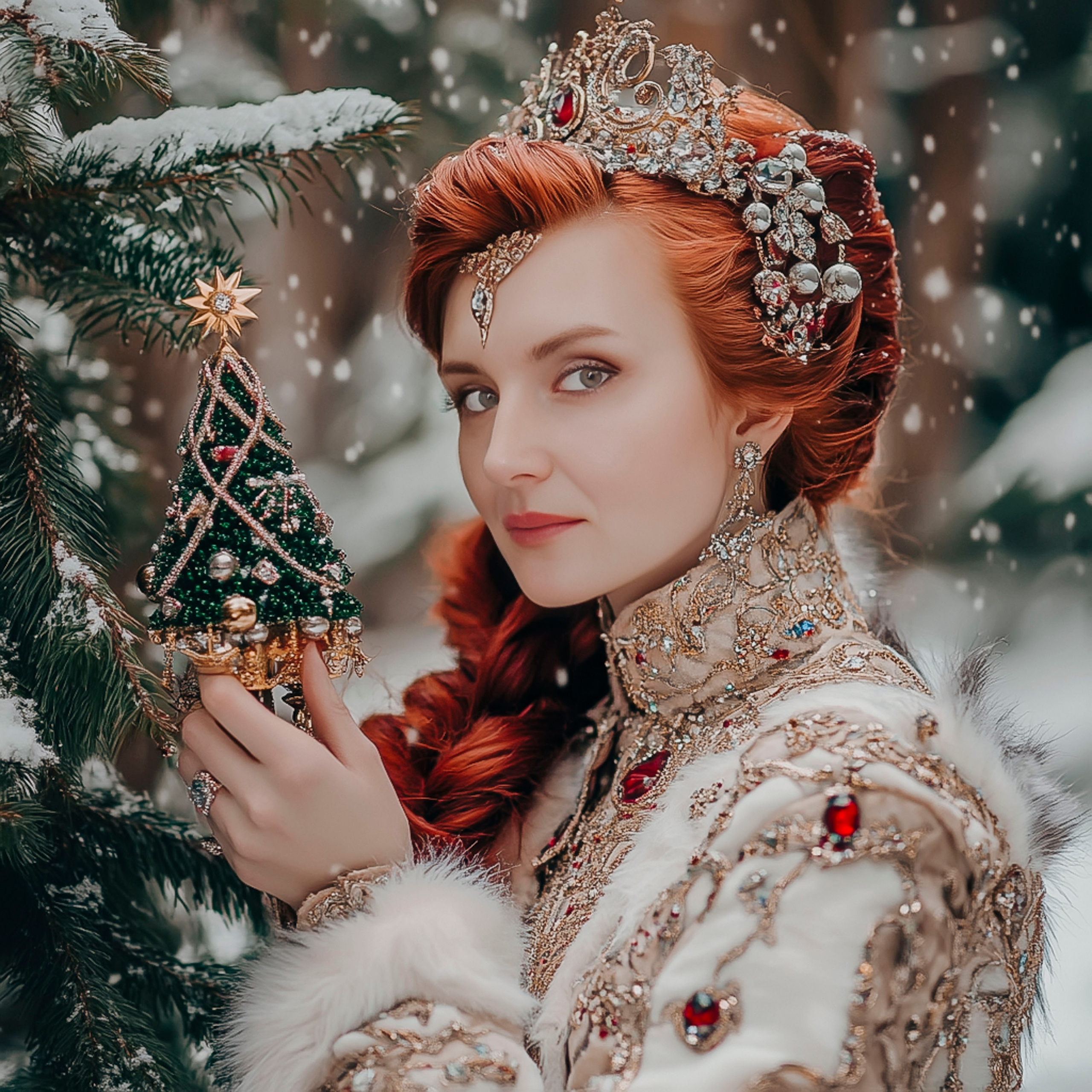 Нейрофотосессия для себя. Новогоднее настроение. ФотоХудожник Харитонова Ирина г. Санкт-Петербург