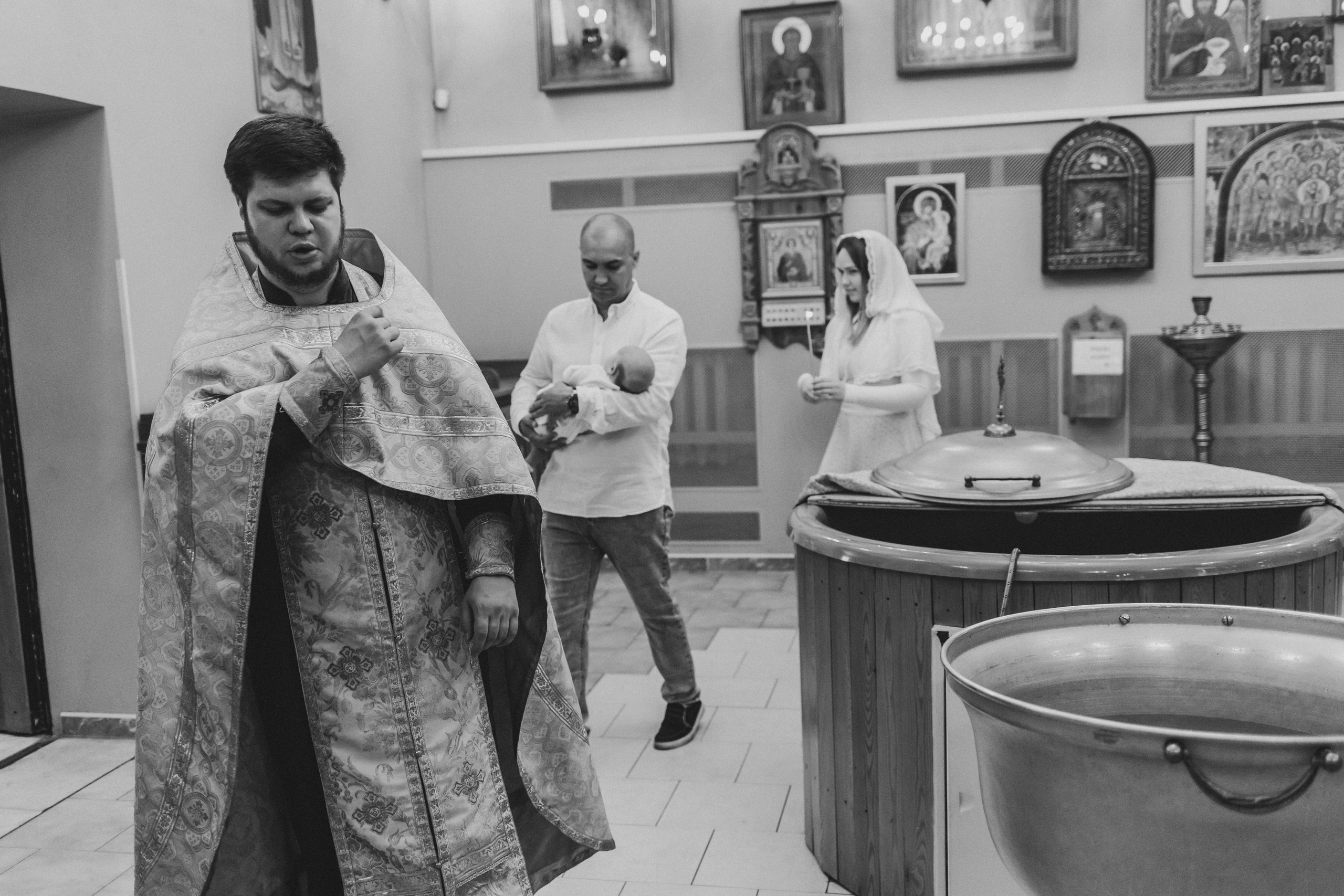 Таинство Крещения. Семейный фотограф Анна Шелепова
