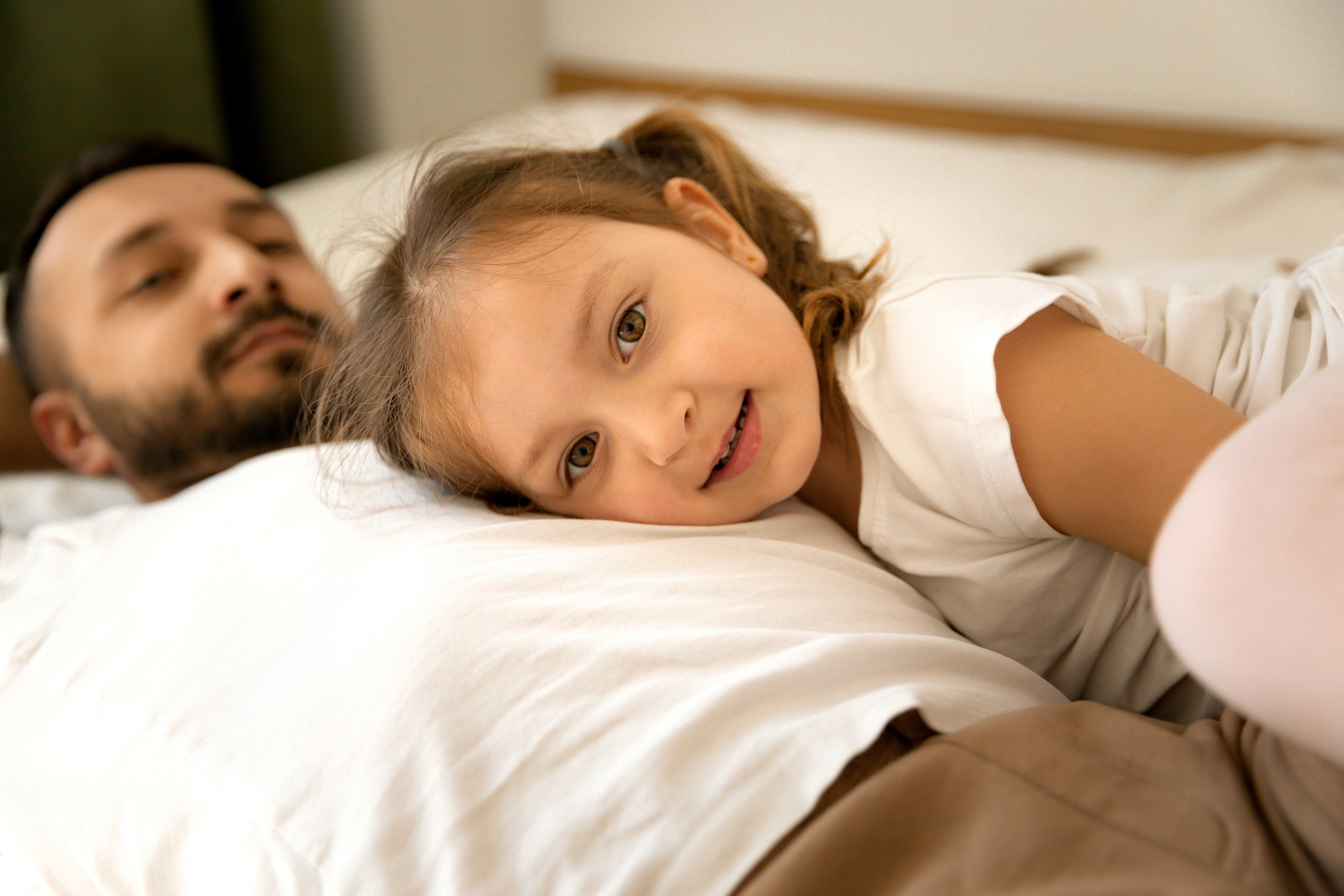 Воскресное утро у Оли, Саши и малышки Полины❤️. Детский и семейный фотограф в Москве Галя Любимова
