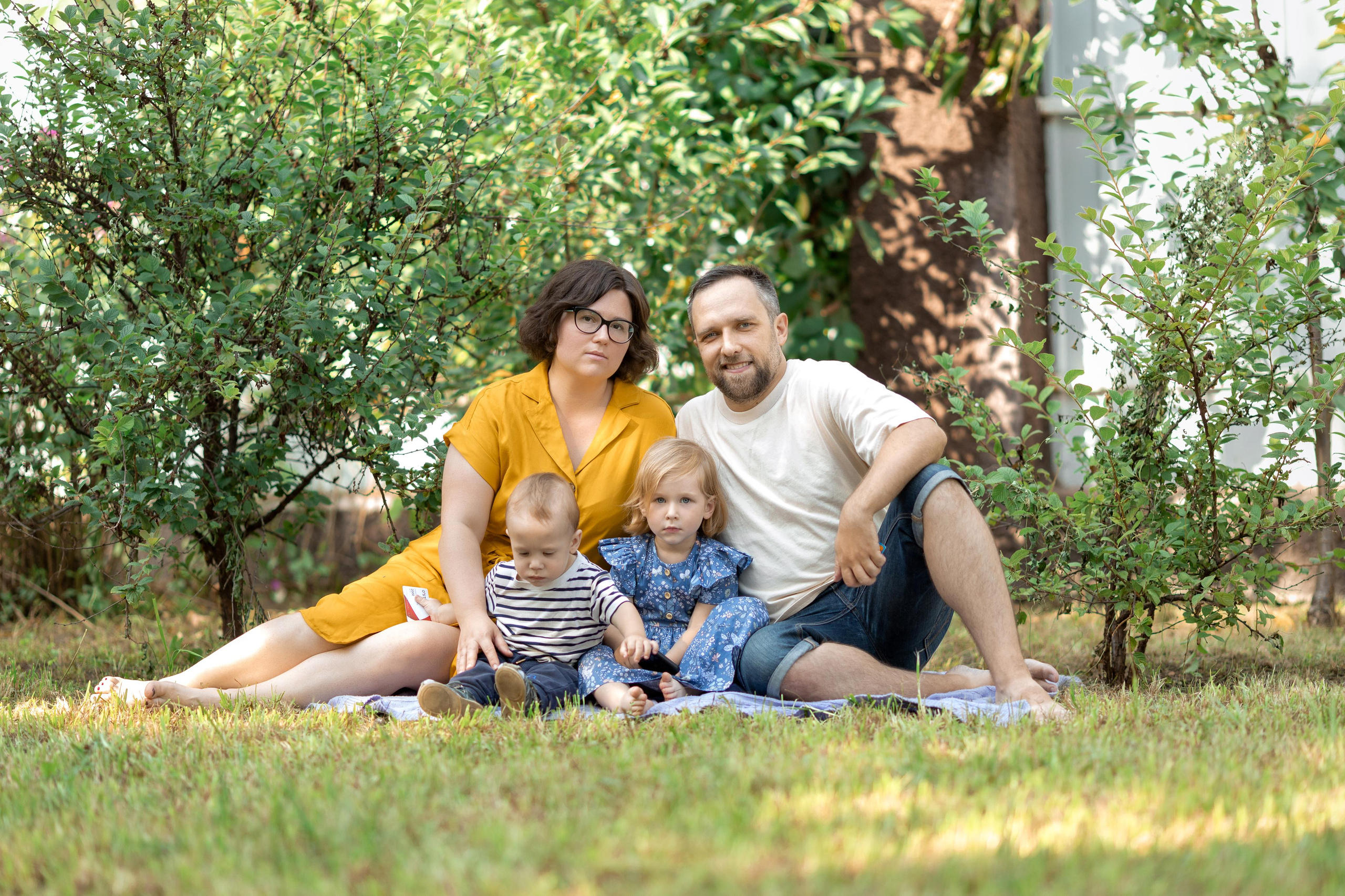 Уютная история одного летнего дня. Детский и семейный фотограф в Москве Галя Любимова