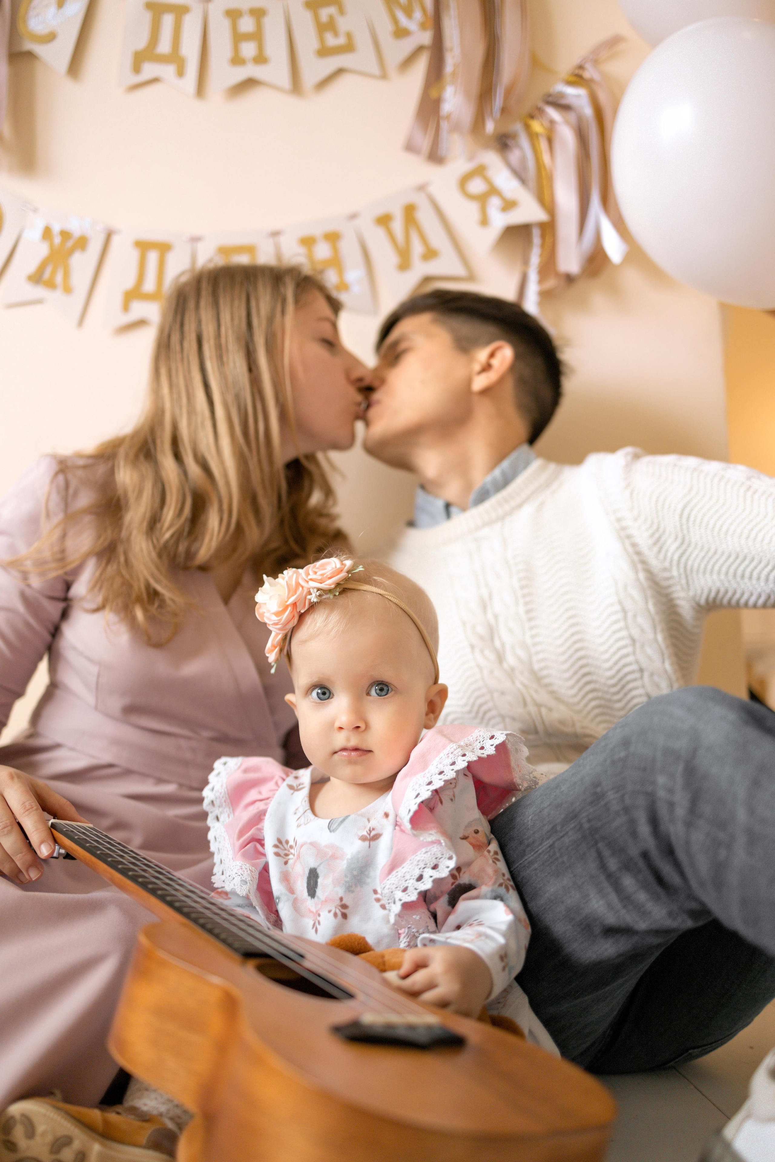 День рождения малышки Нины. Детский и семейный фотограф в Москве Галя Любимова