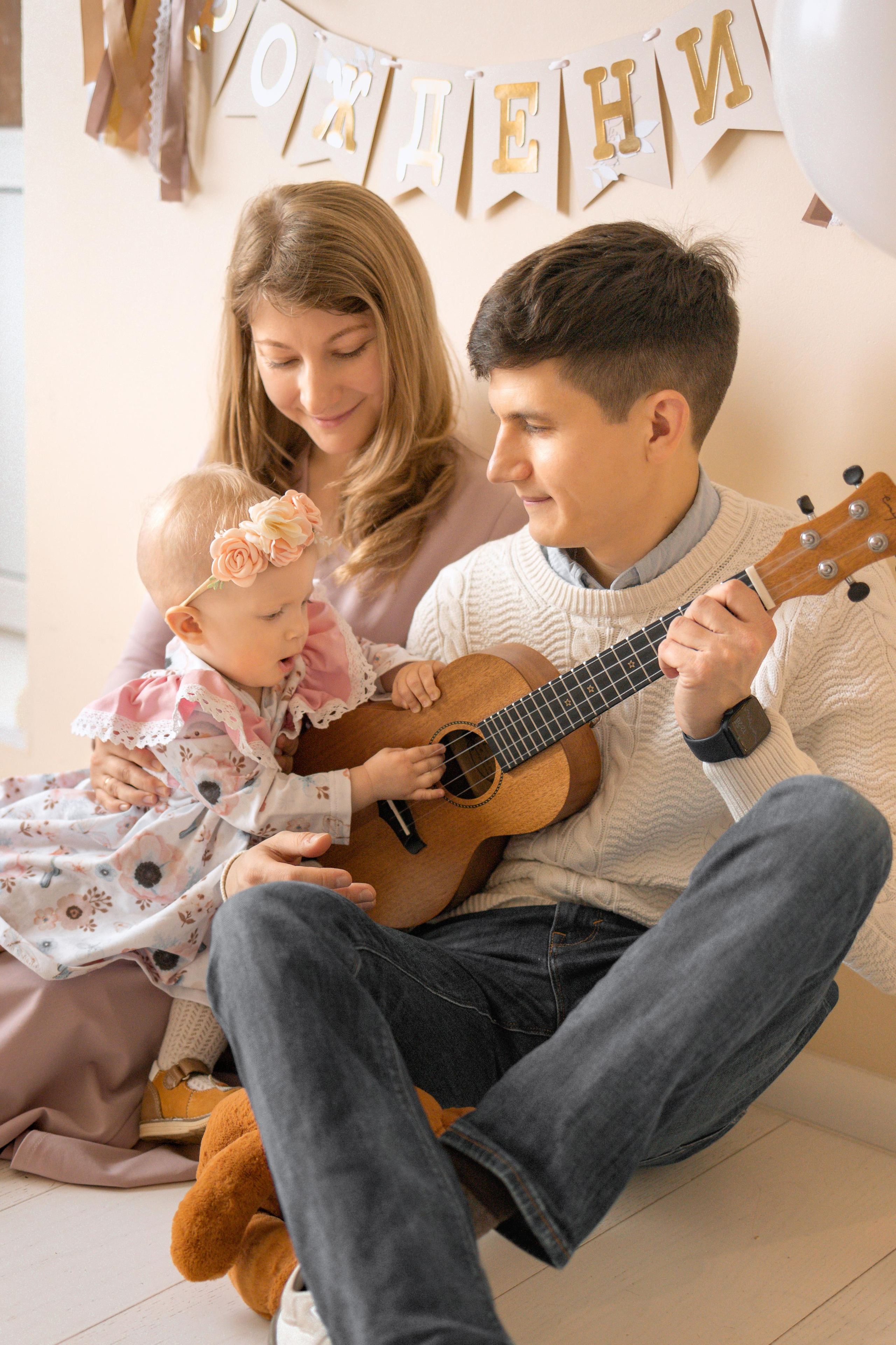 День рождения малышки Нины. Детский и семейный фотограф в Москве Галя Любимова