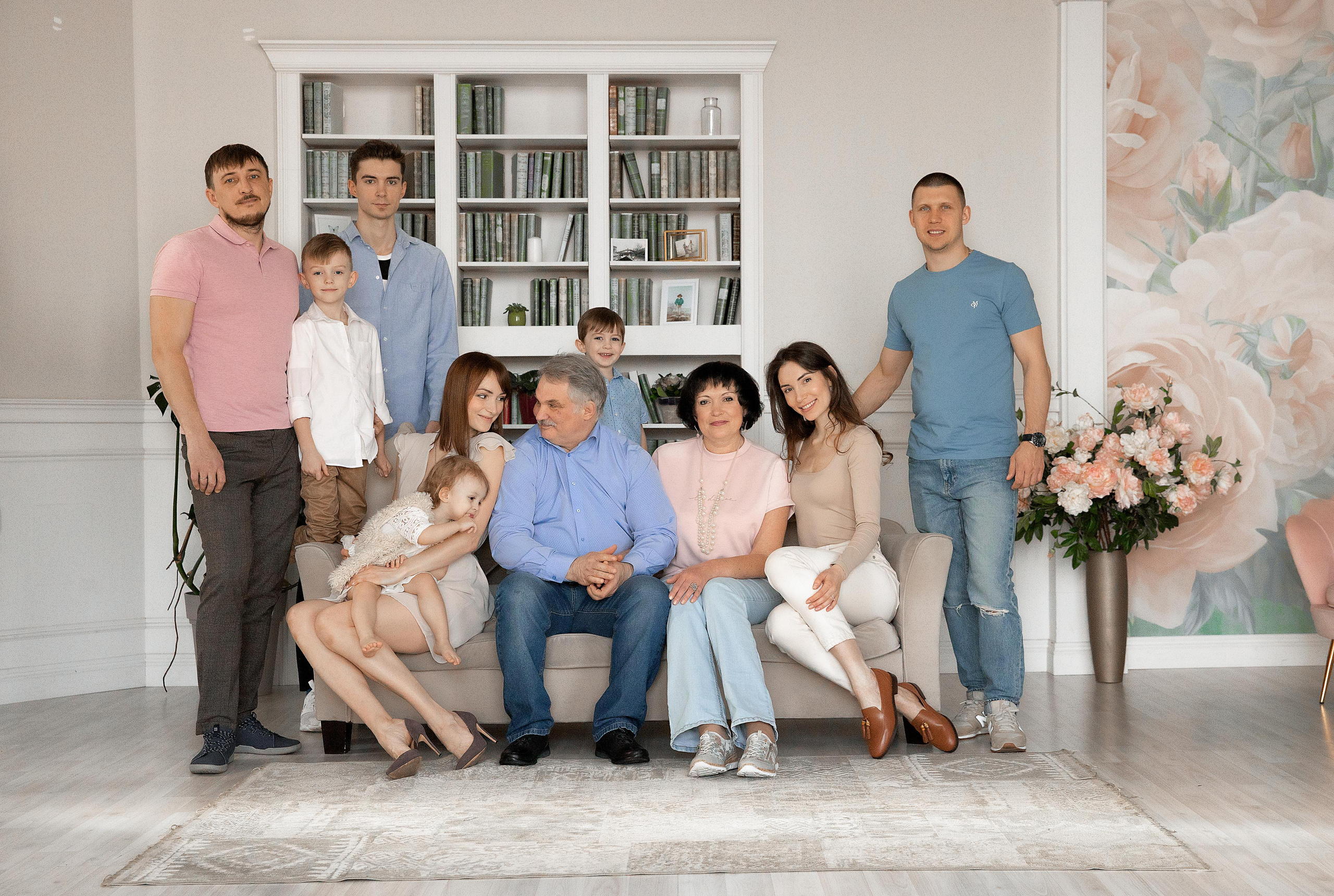 Фотосессия в студии. Детский и семейный фотограф в Москве Галя Любимова