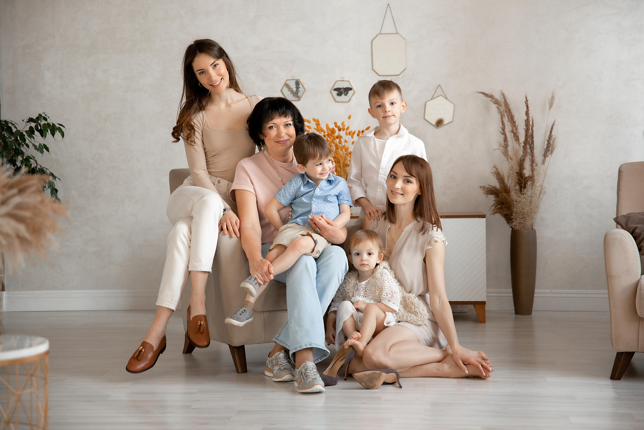 Фотосессия в студии. Детский и семейный фотограф в Москве Галя Любимова