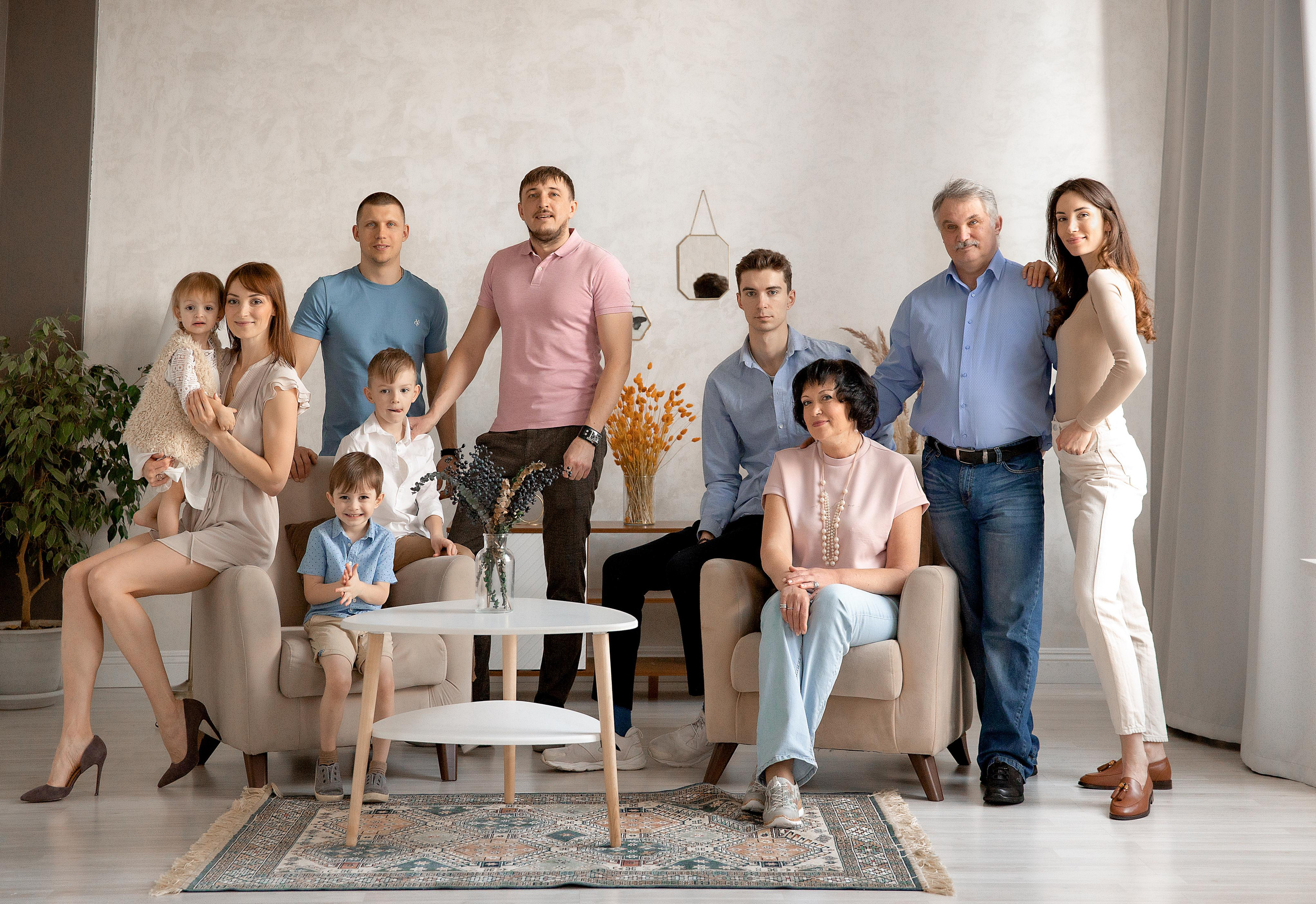 Фотосессия в студии. Детский и семейный фотограф в Москве Галя Любимова