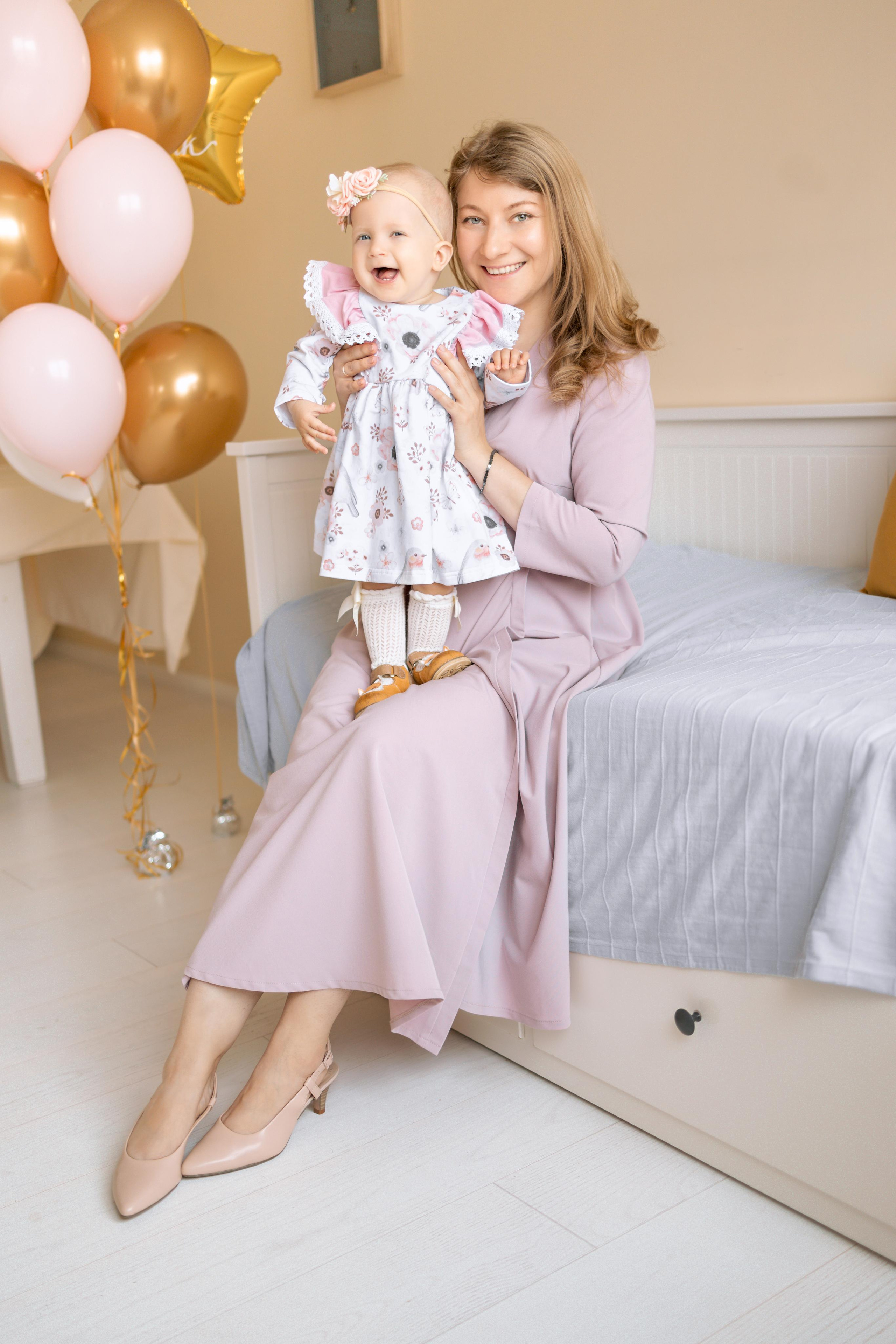 День рождения малышки Нины. Детский и семейный фотограф в Москве Галя Любимова