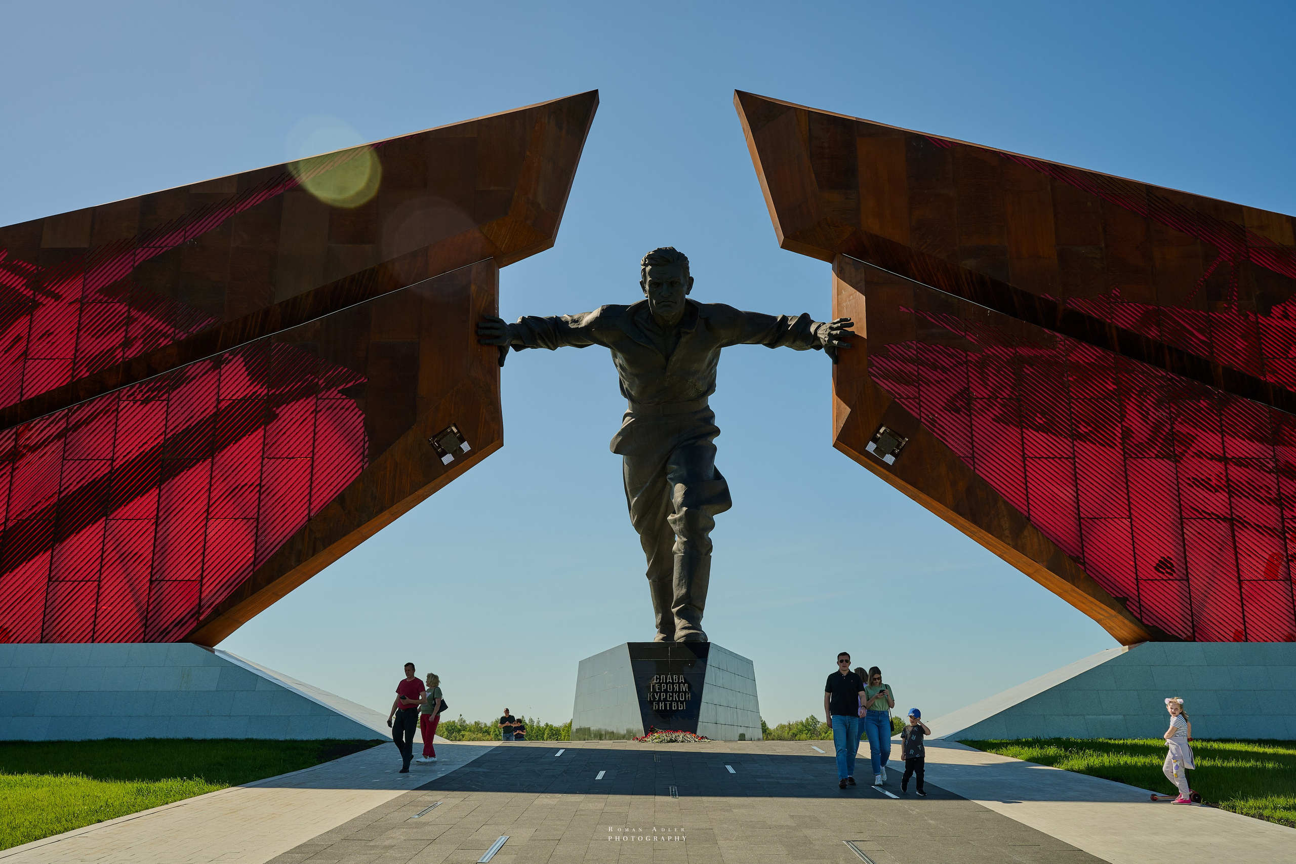 Мемориал Курская битва в Понырях. Фотограф Роман Адлер