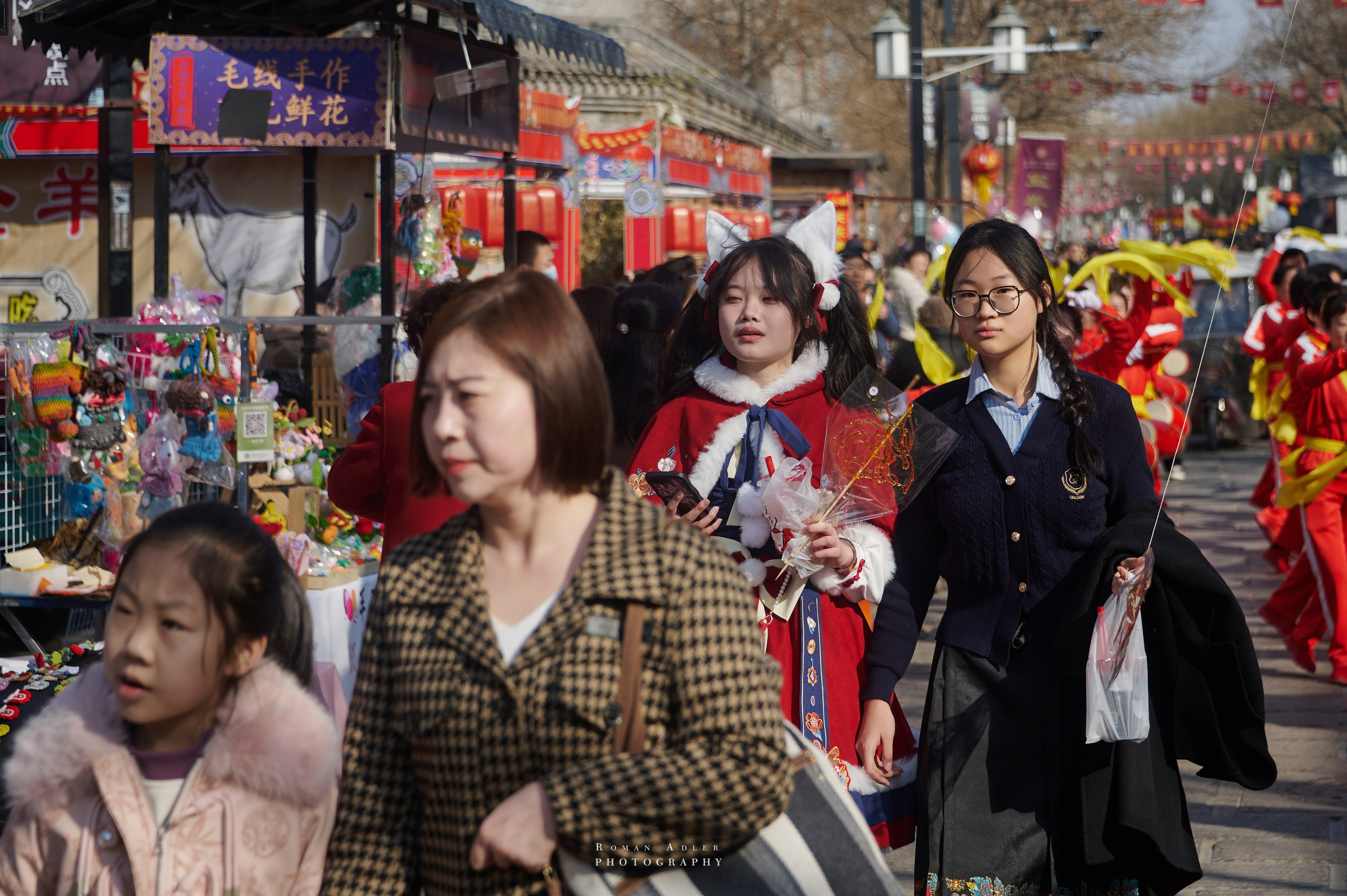 Новогодний парад в Цинчжоу. Китай. Фотограф Роман Адлер
