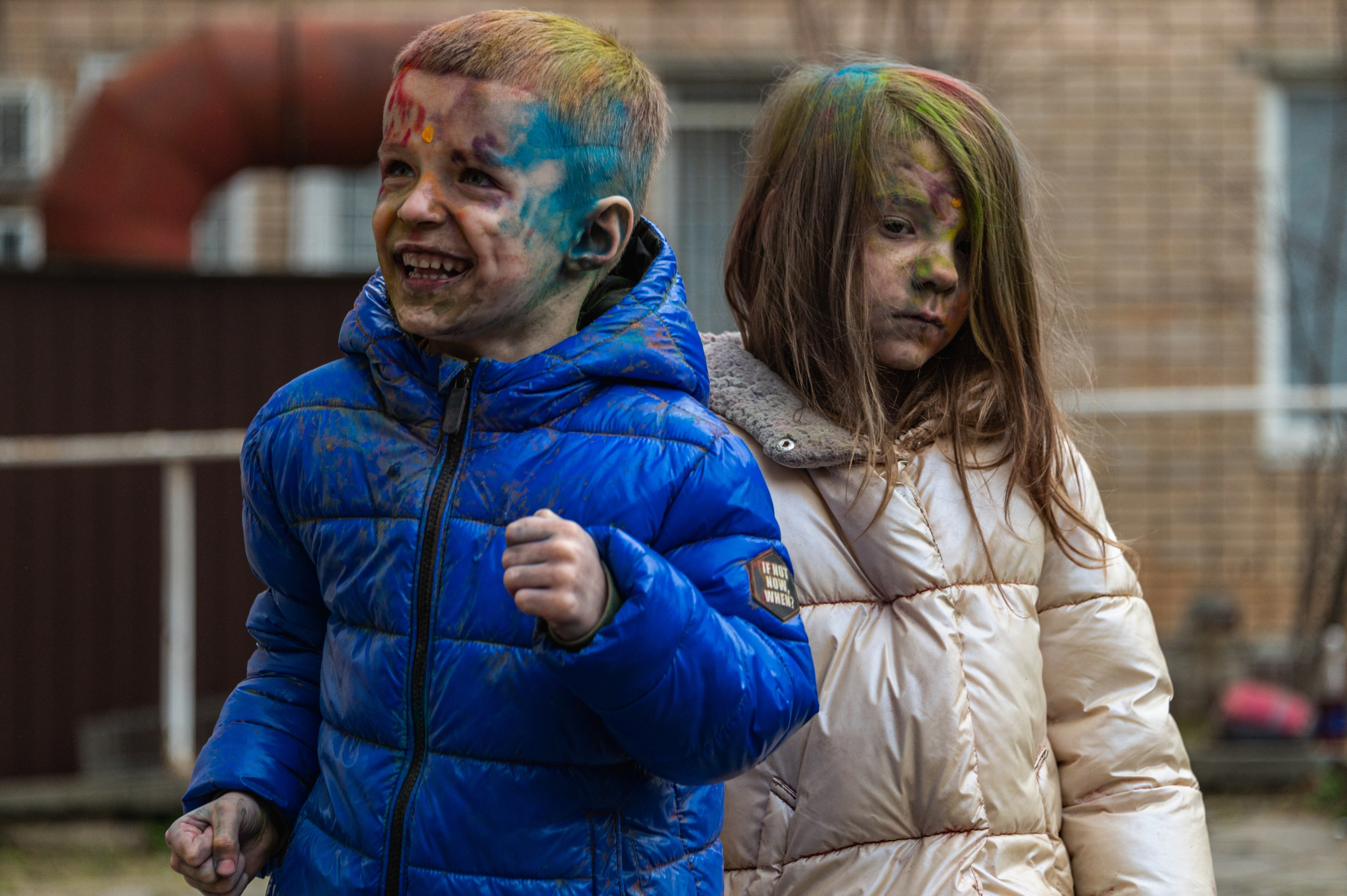 Праздник Холи в Москве. Фотограф Роман Адлер