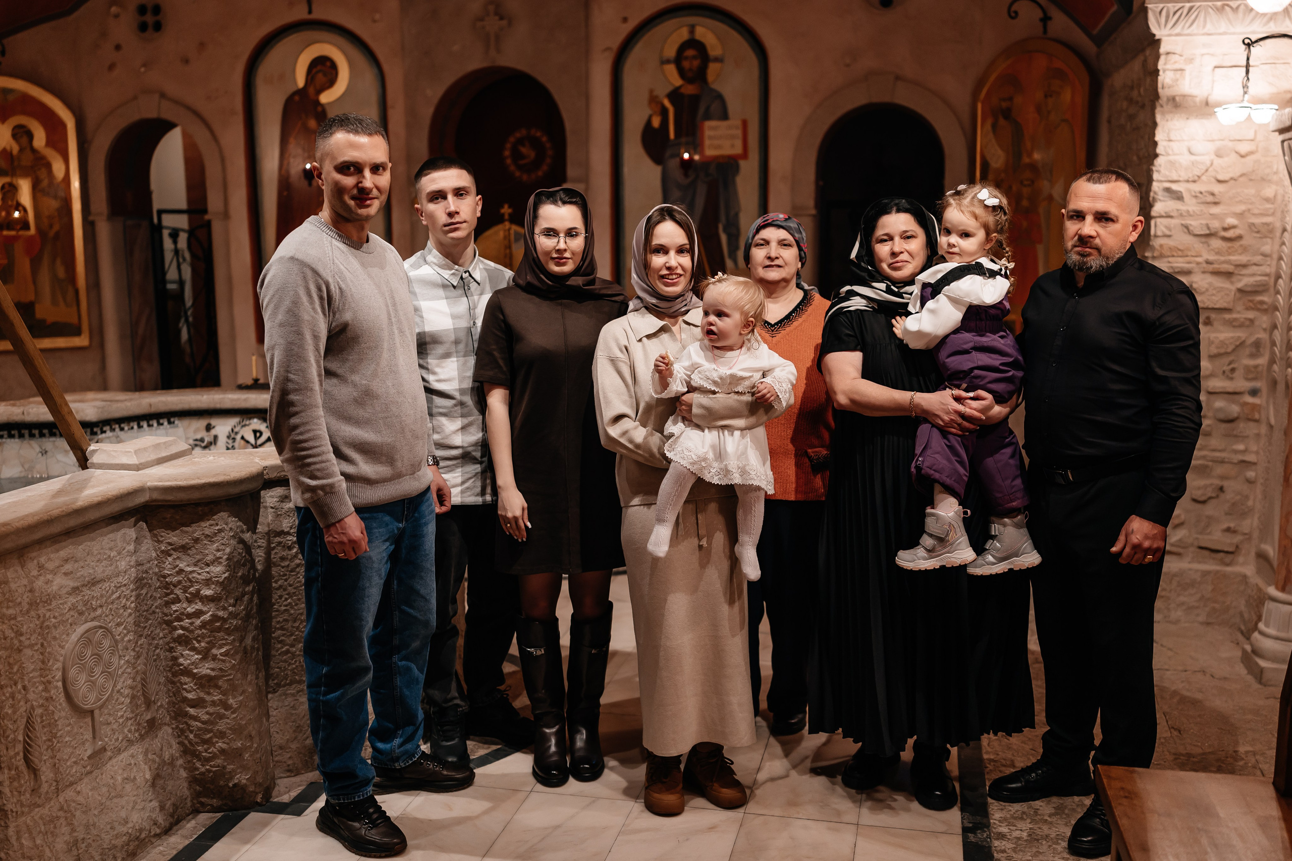 Крещение Лилианы. Семейный фотограф Минск Усова Ольга