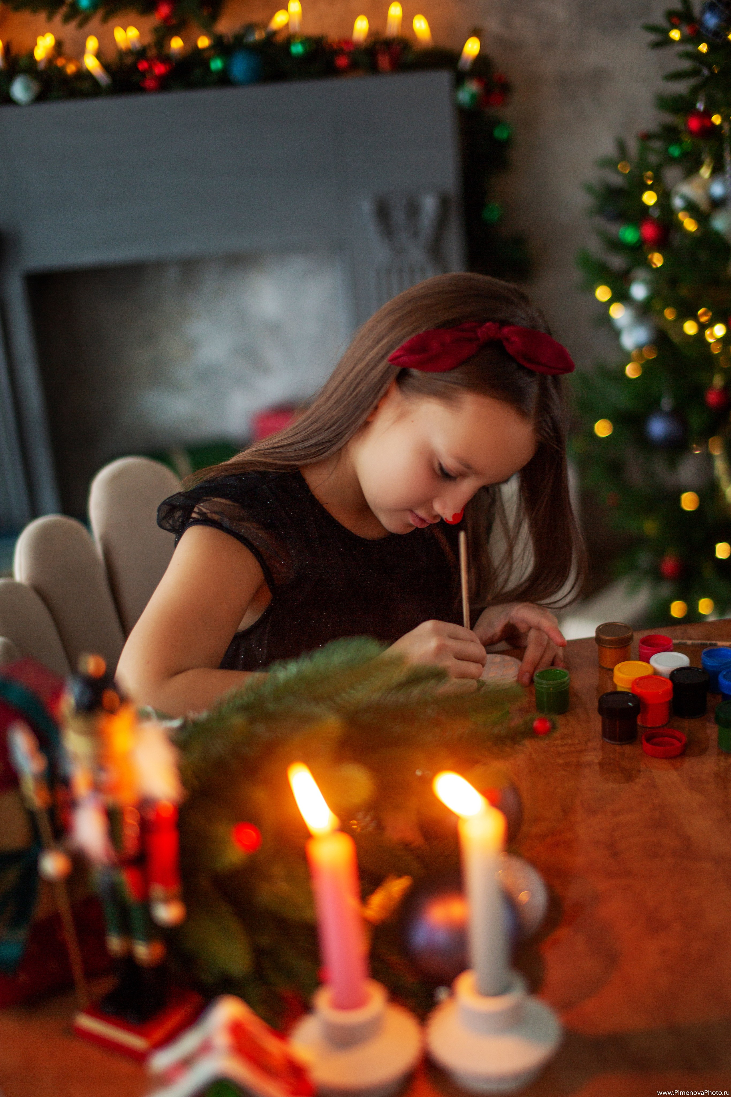 Новогодняя сказка Вари и Маруси, 2024. Семейный и детский фотограф в Петрозаводске