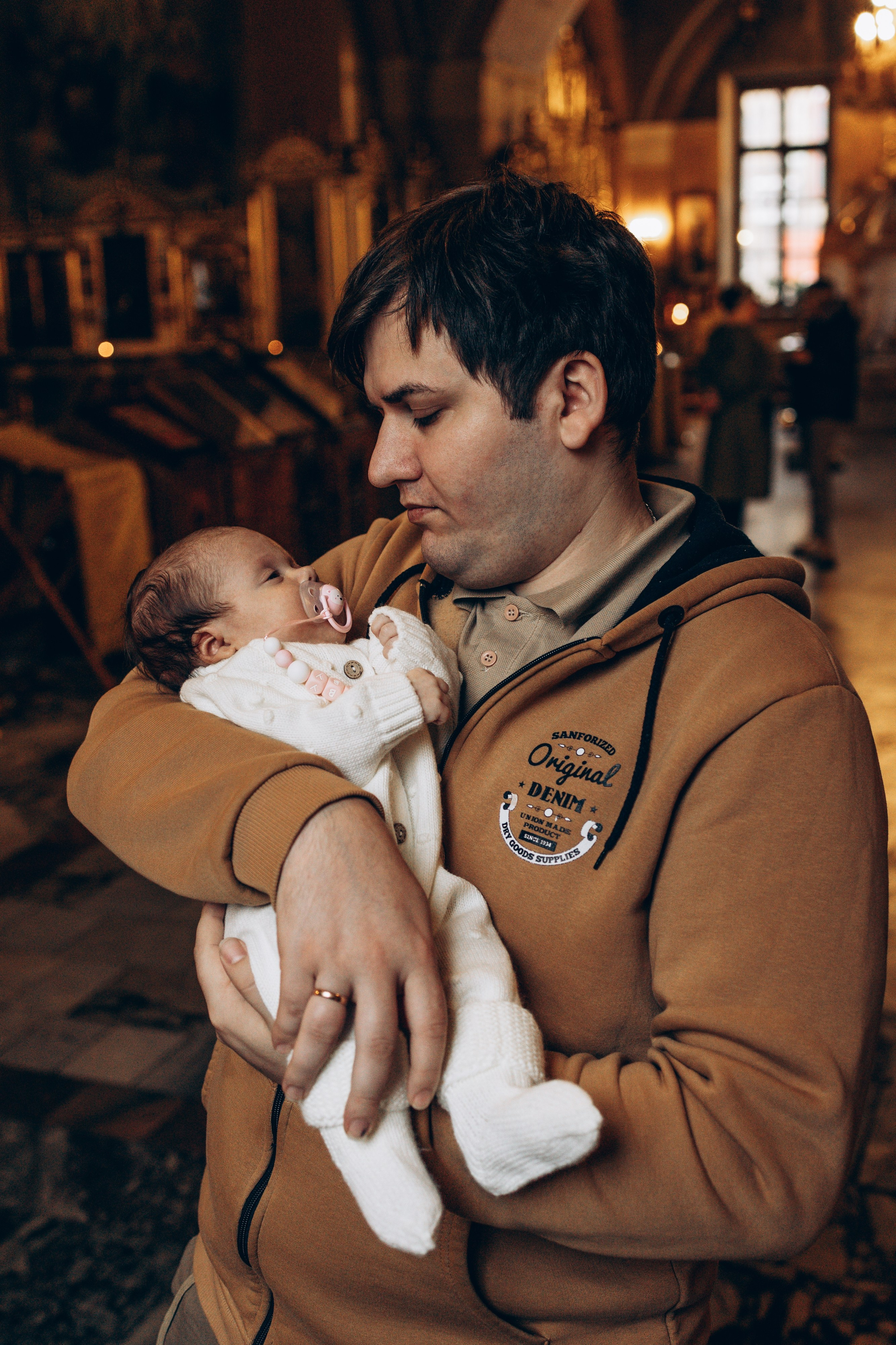 Крещение в Храме Воскресения Словущего в Даниловской Слободе. Главная