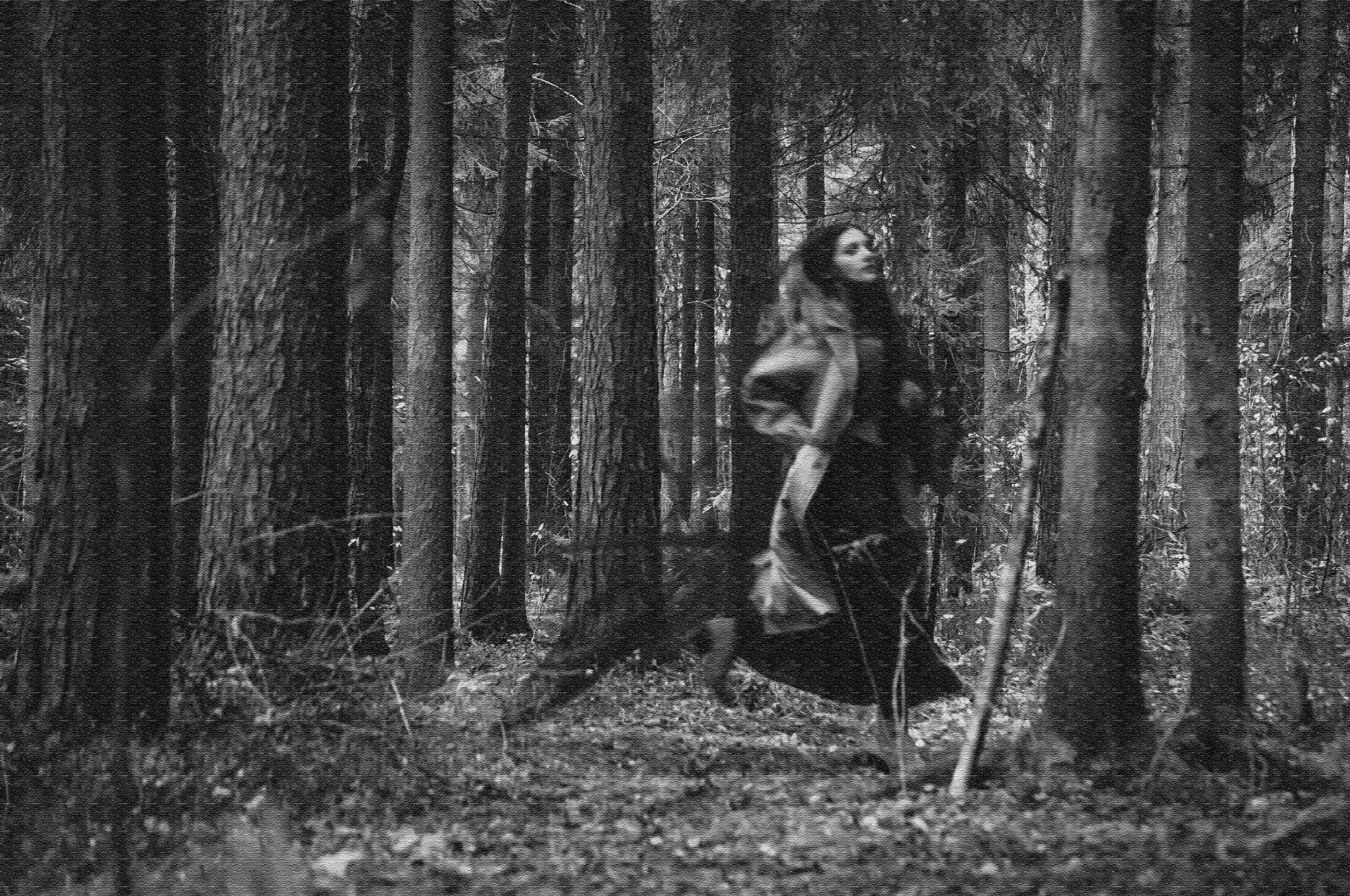 Алла в Ржевском лесопарке. Репортажный и портретный фотограф Таша Боброва