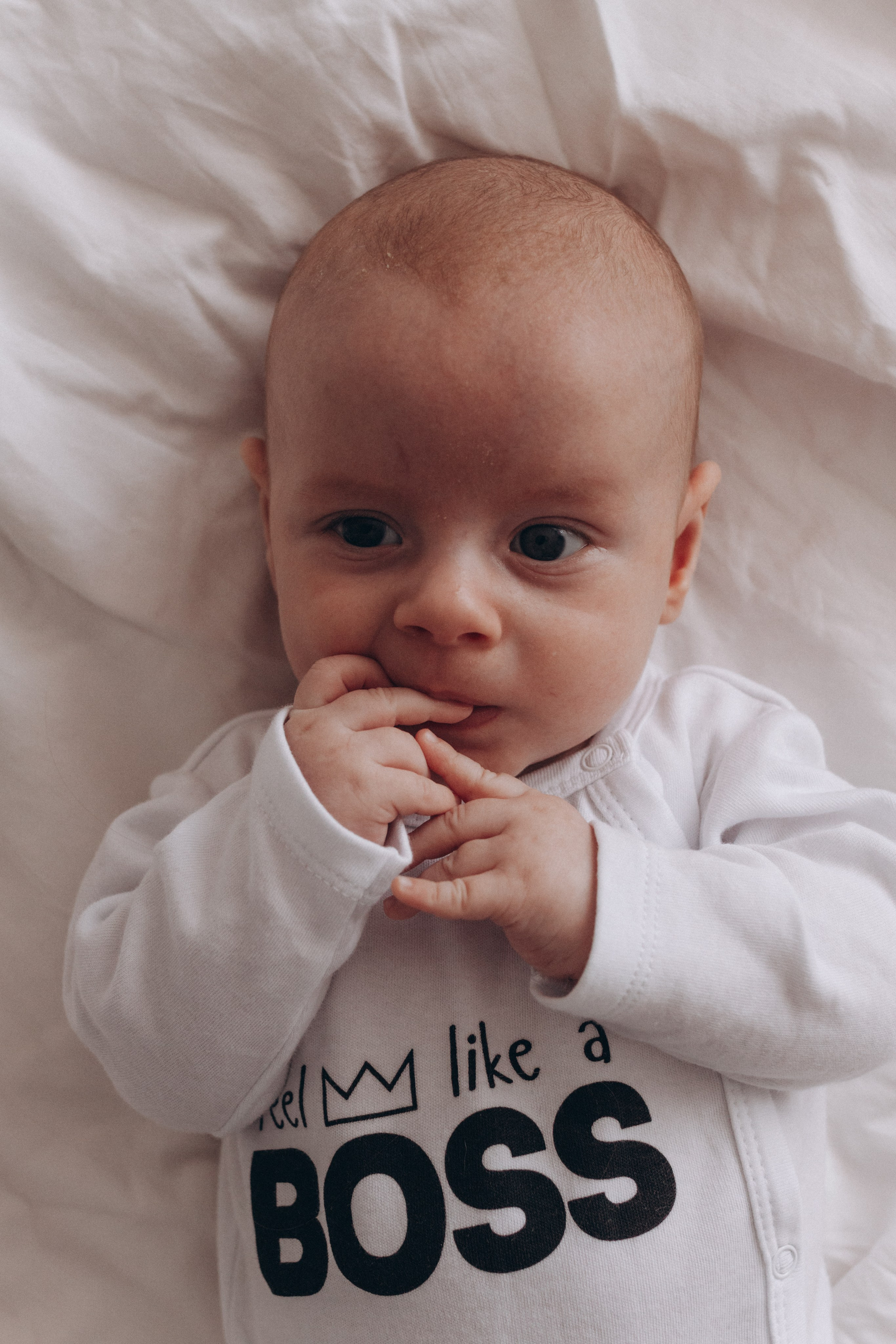 Тимофей 3 месяца. Фотограф новорожденных в Тюмени