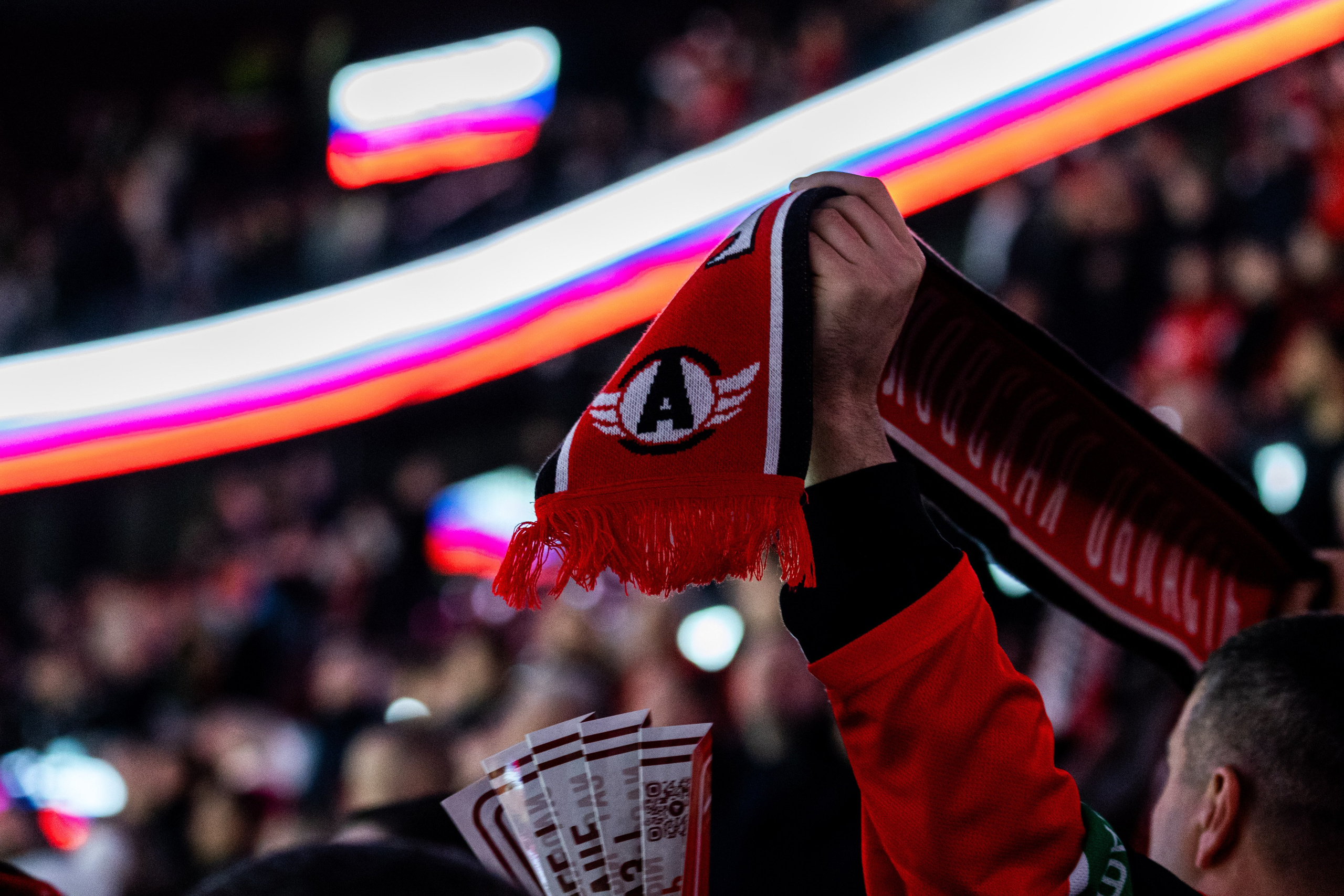 Хоккейный матч Автомобилист — Сибирь. Фотограф Родион Нарудинов