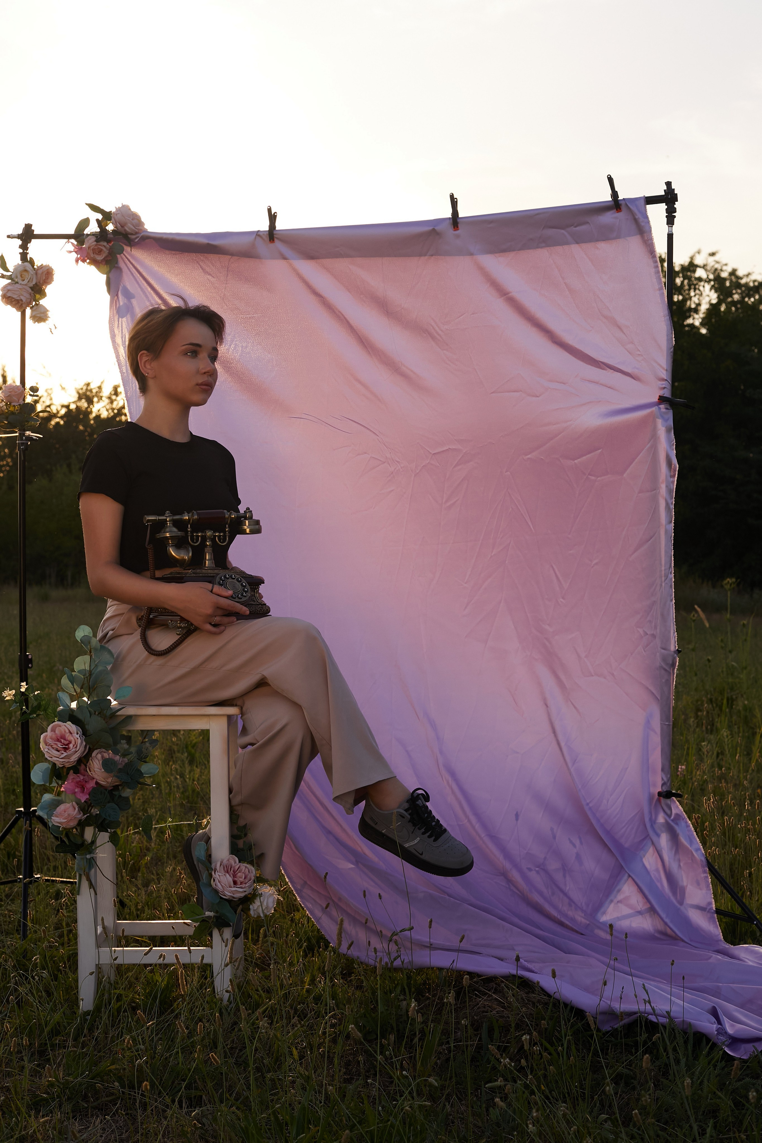 «Звонок на закате». Свадебный и креативный фотограф в ЮФО и МСК