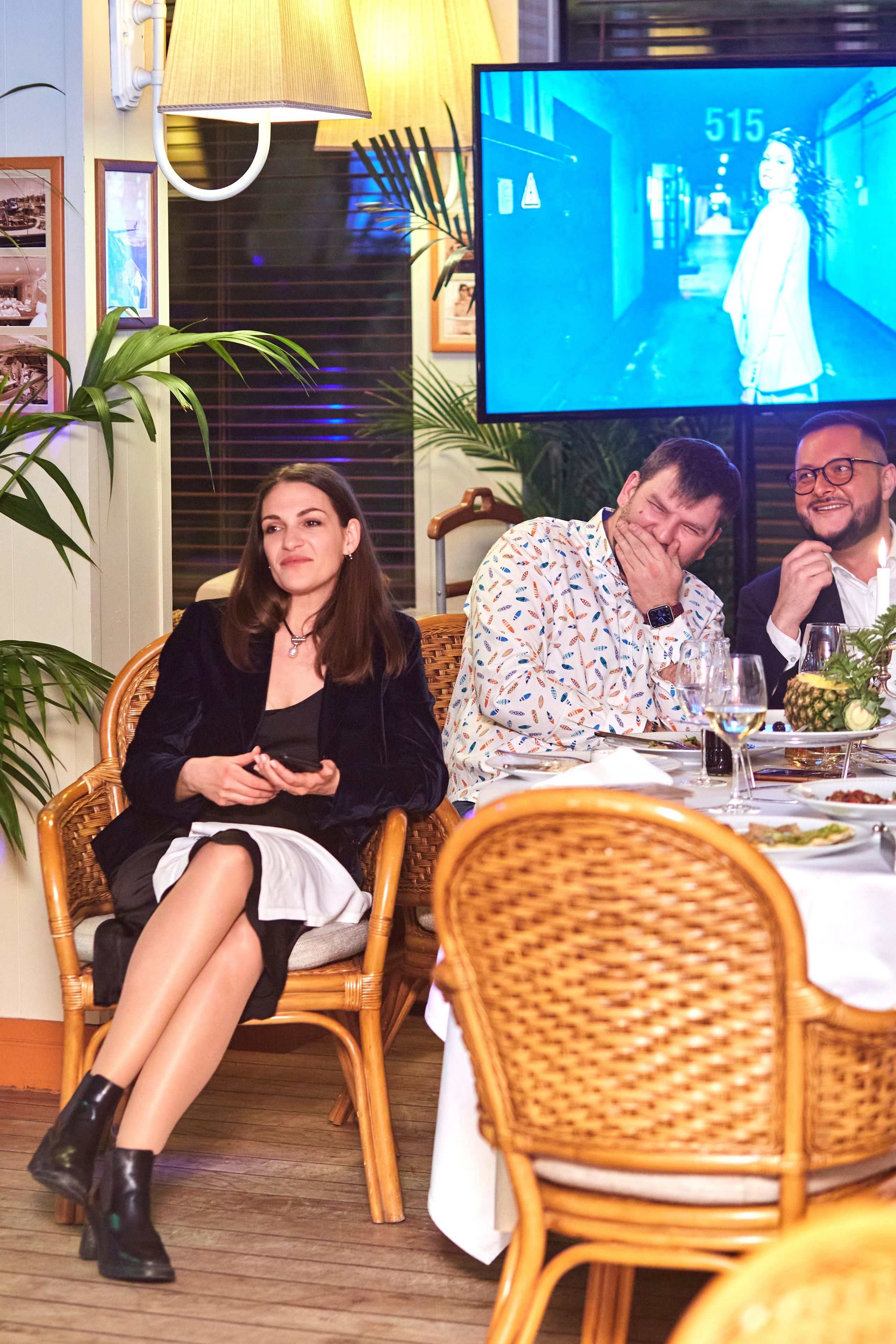 День Рождения Анастасии в ресторане Ласточка. Фотограф ваших самых ярких событий в Москве и СПБ. Збронская Юлия