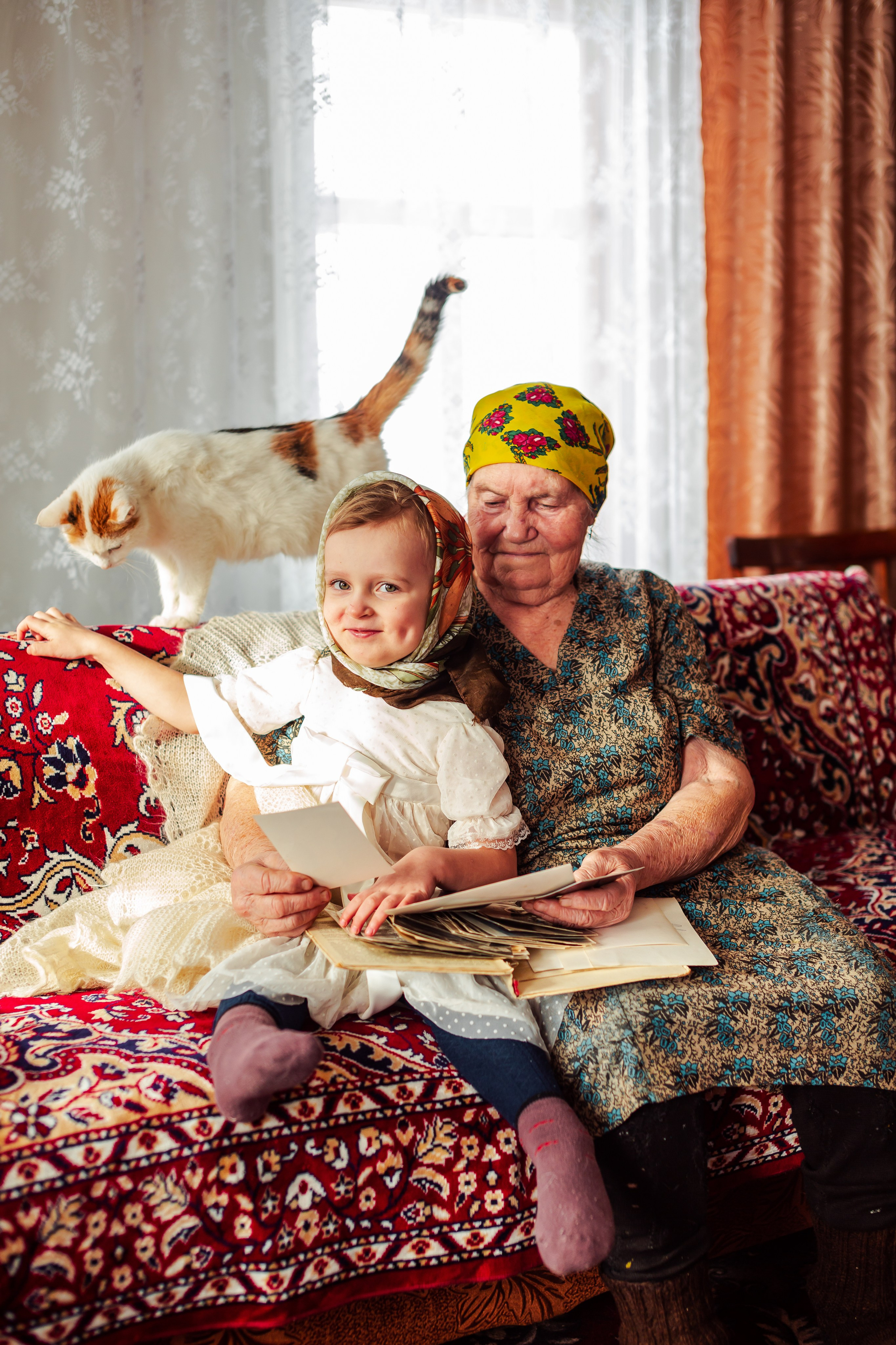 У бабушки в деревне. Семейный и свадебный фотограф в Бугуруслане Екатерина Ронжина