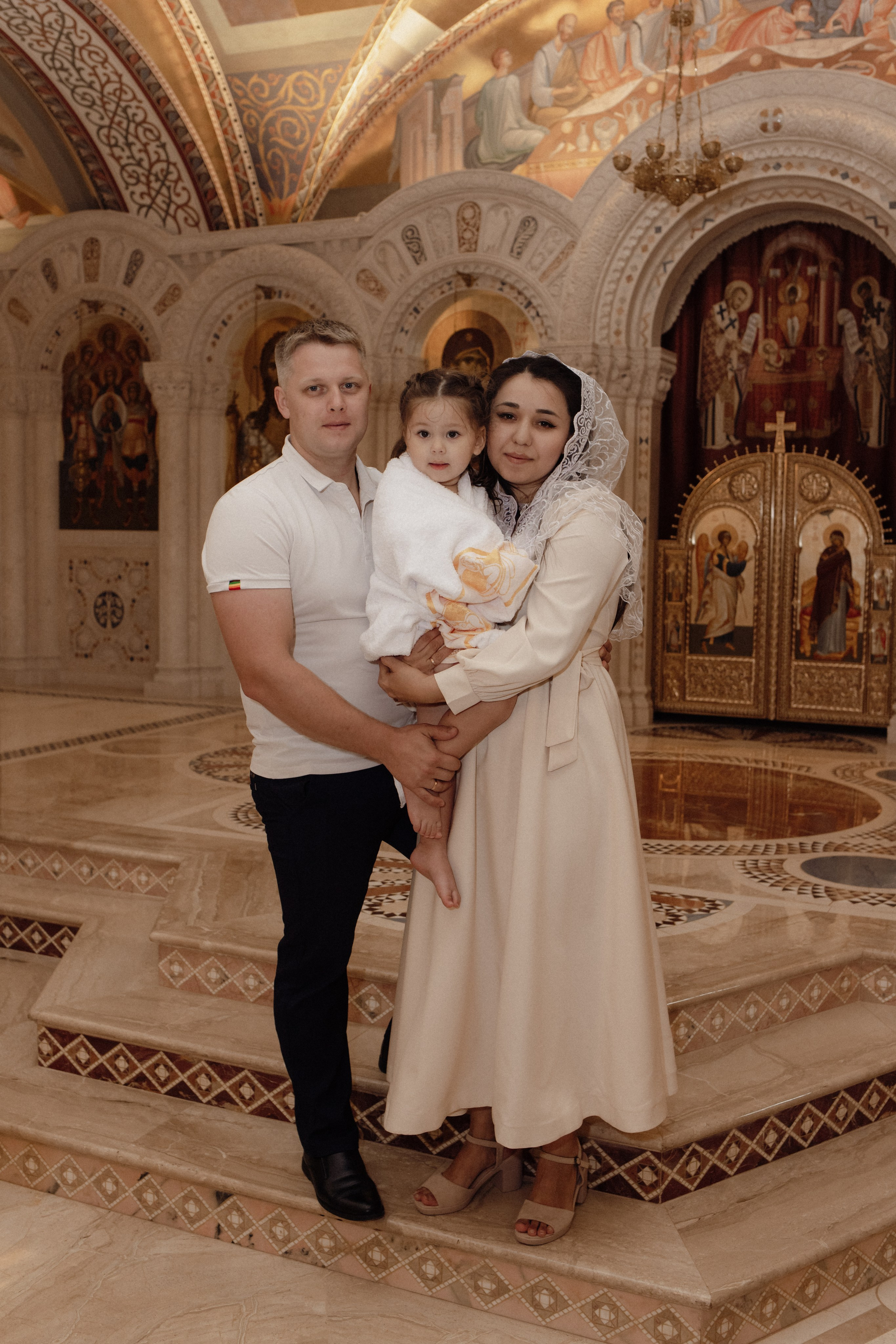 Крещение Киры. Семейный и свадебный фотограф в Челябинске Мария Леонтьева