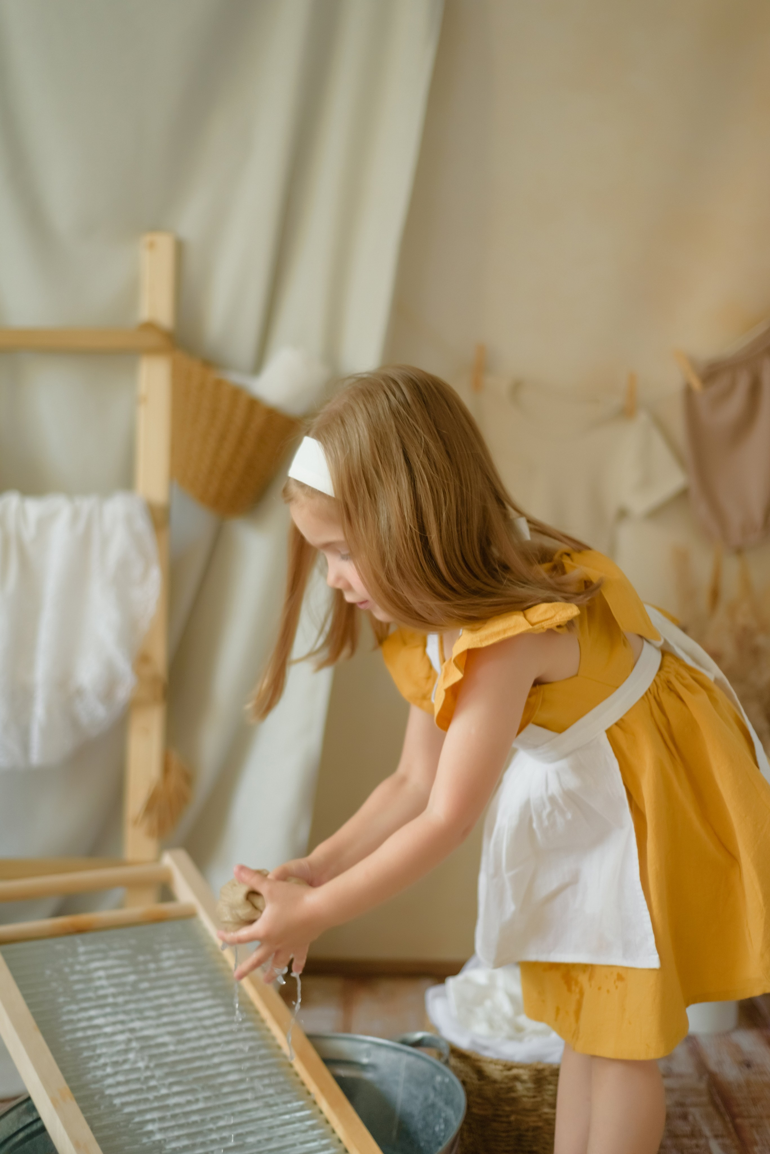 Фотопроект «Стирка» ч.2 Полина. Детский Фотограф |Фотограф на годик в Брянске Ирина Романова