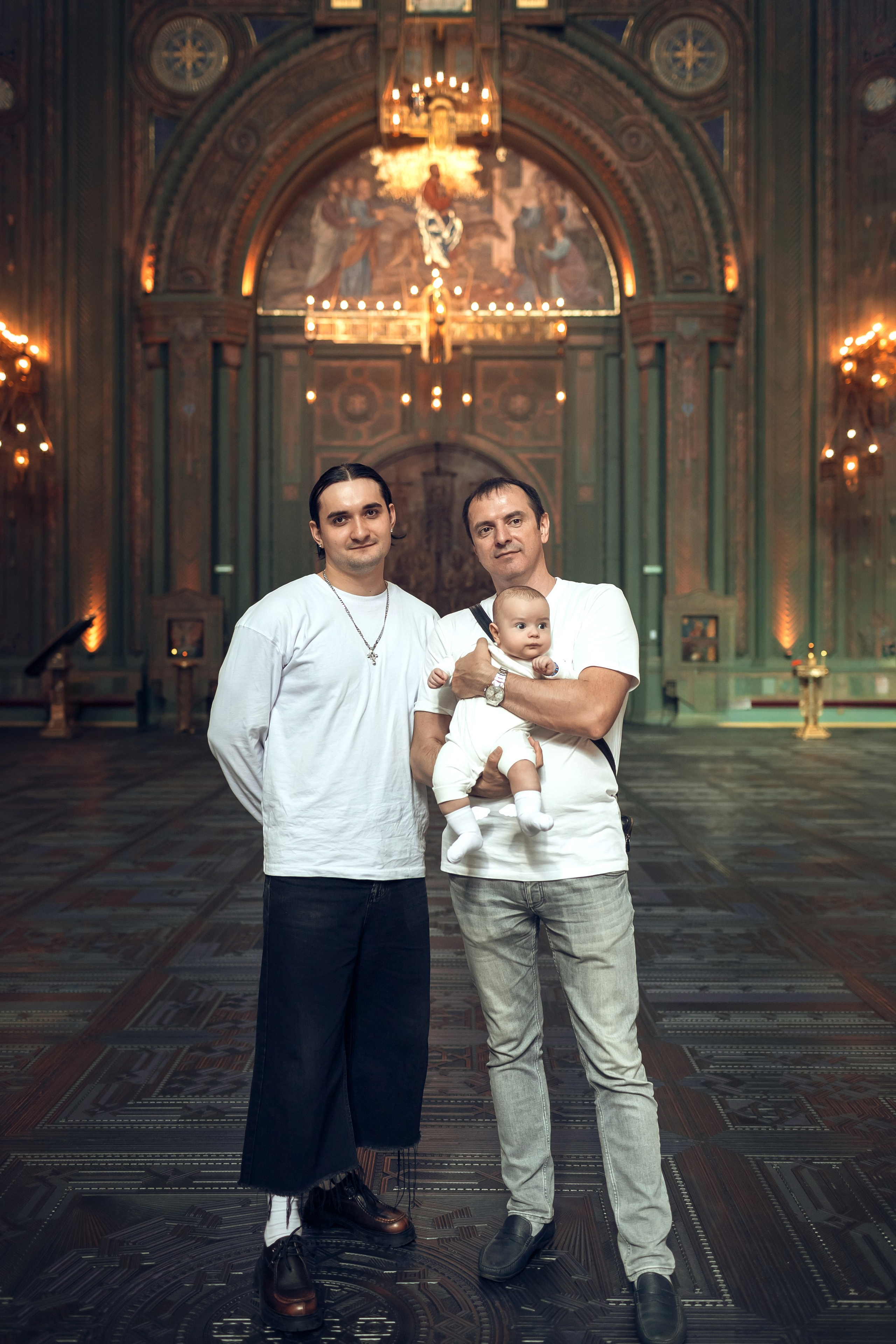 Крещение в Храме Вооруженных Сил России. Профессиональный фотограф в Москве и Мо Мария Шантарёва