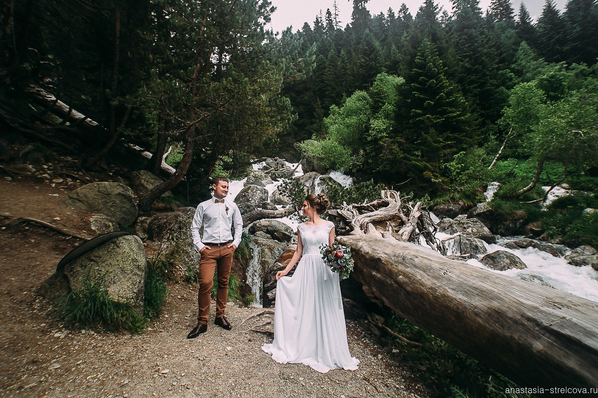 Главная - Светлана и Ярослав свадьба на Домбае  - фотограф Анастасия Стрельцова 