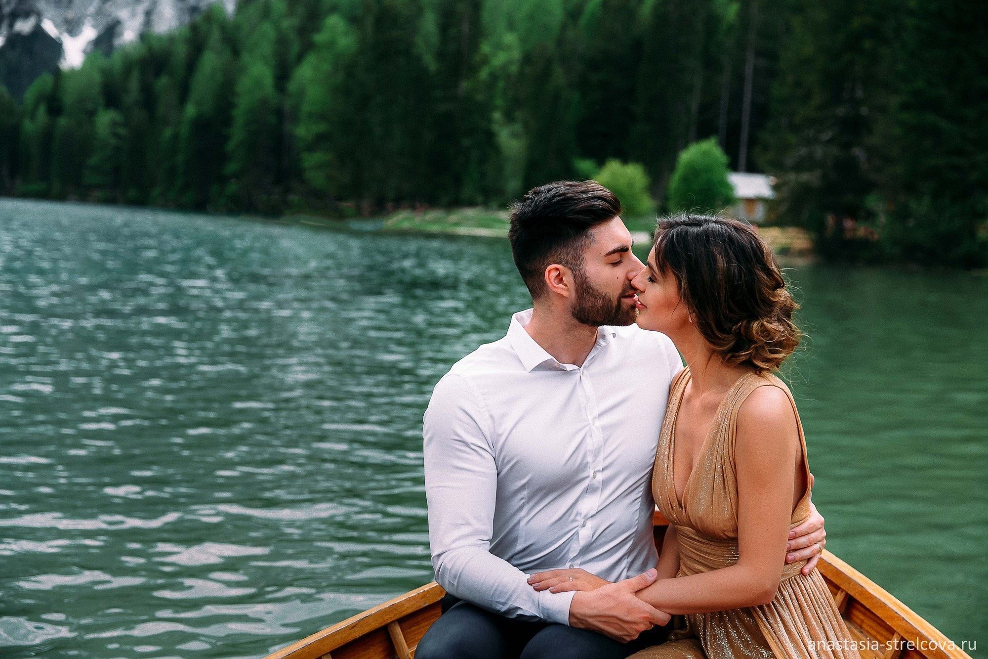 Главная - Кристина и Альби    Лаго ди Брайес, Италия