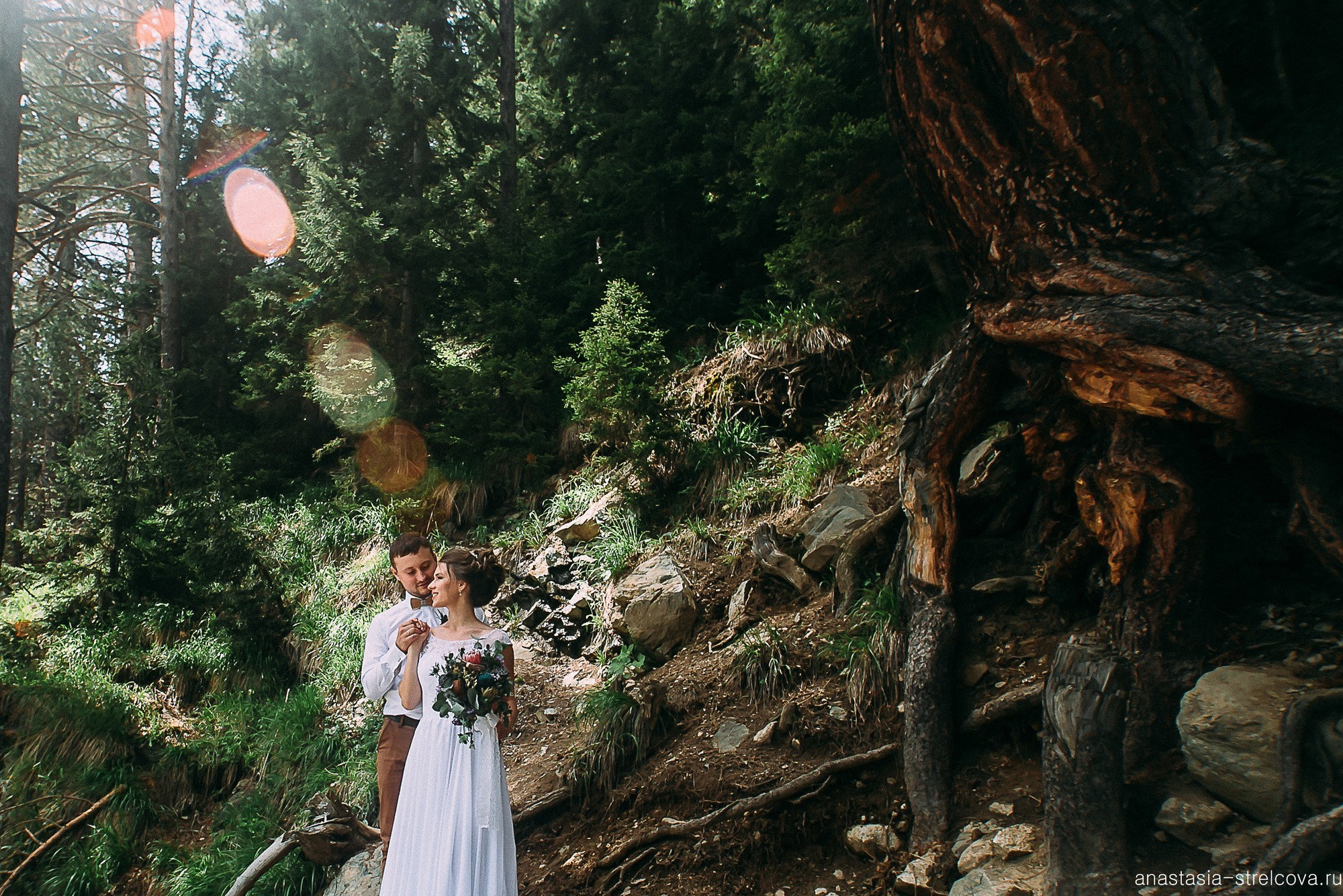 Главная - Светлана и Ярослав свадьба на Домбае  - фотограф Анастасия Стрельцова 