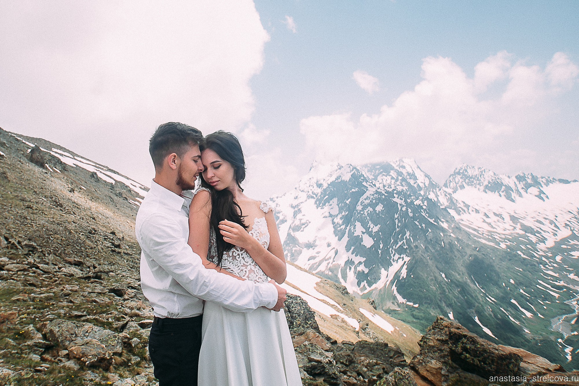 Главная - Хава и Артём свадьба на Домбае  - Свадебный фотограф Анастасия Стрельцова