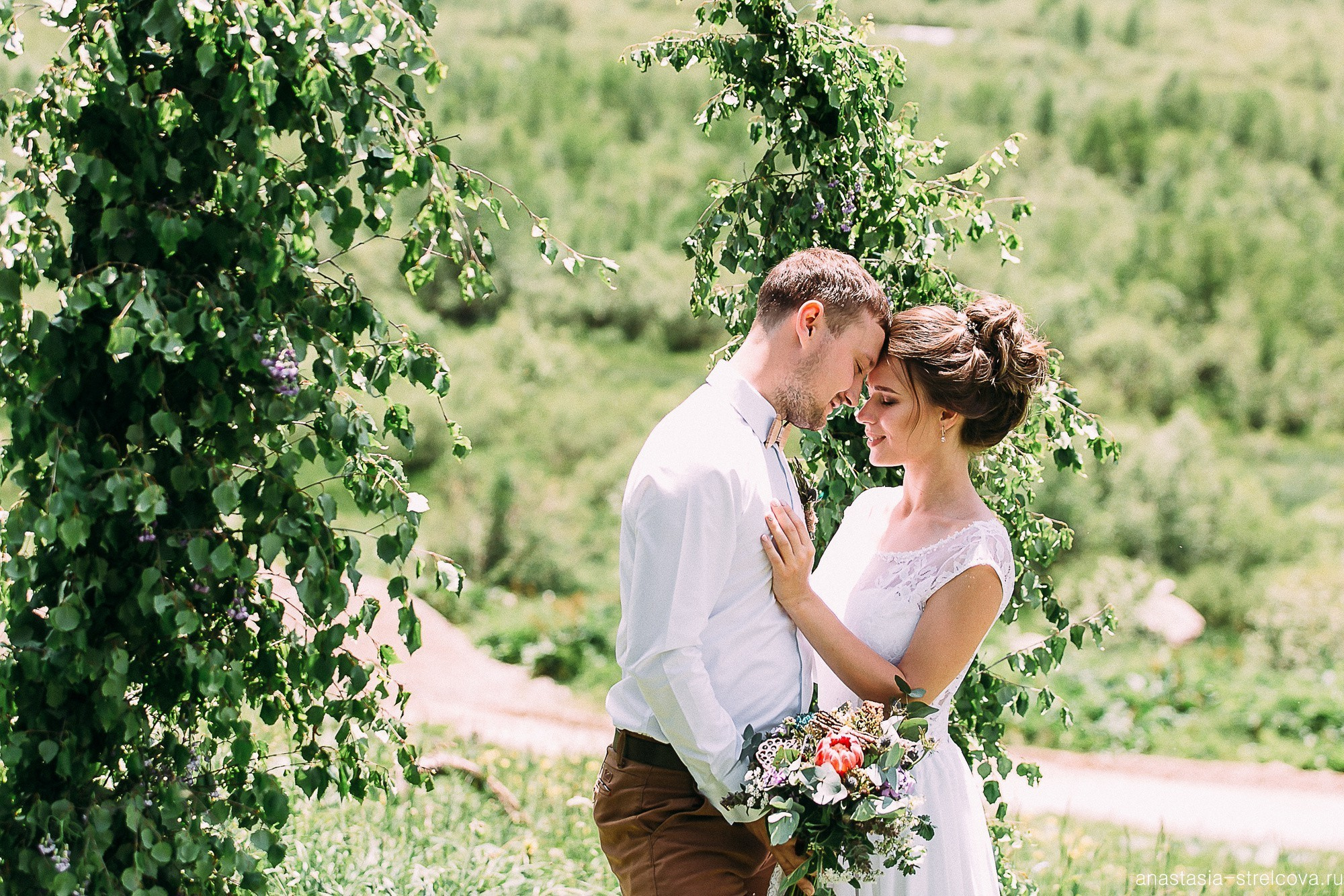 Главная - Светлана и Ярослав свадьба на Домбае  - фотограф Анастасия Стрельцова 