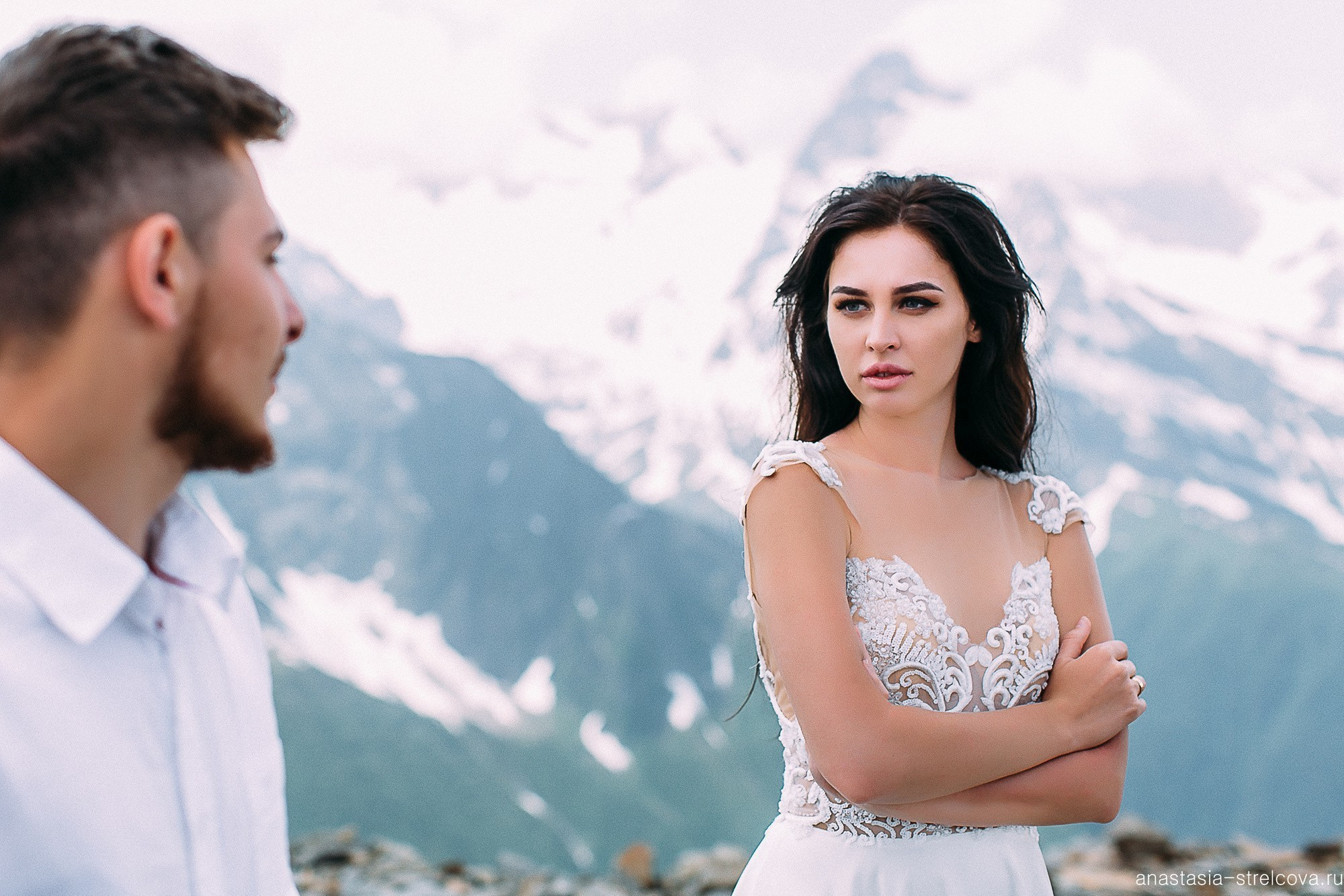 Главная - Хава и Артём свадьба на Домбае  - Свадебный фотограф Анастасия Стрельцова