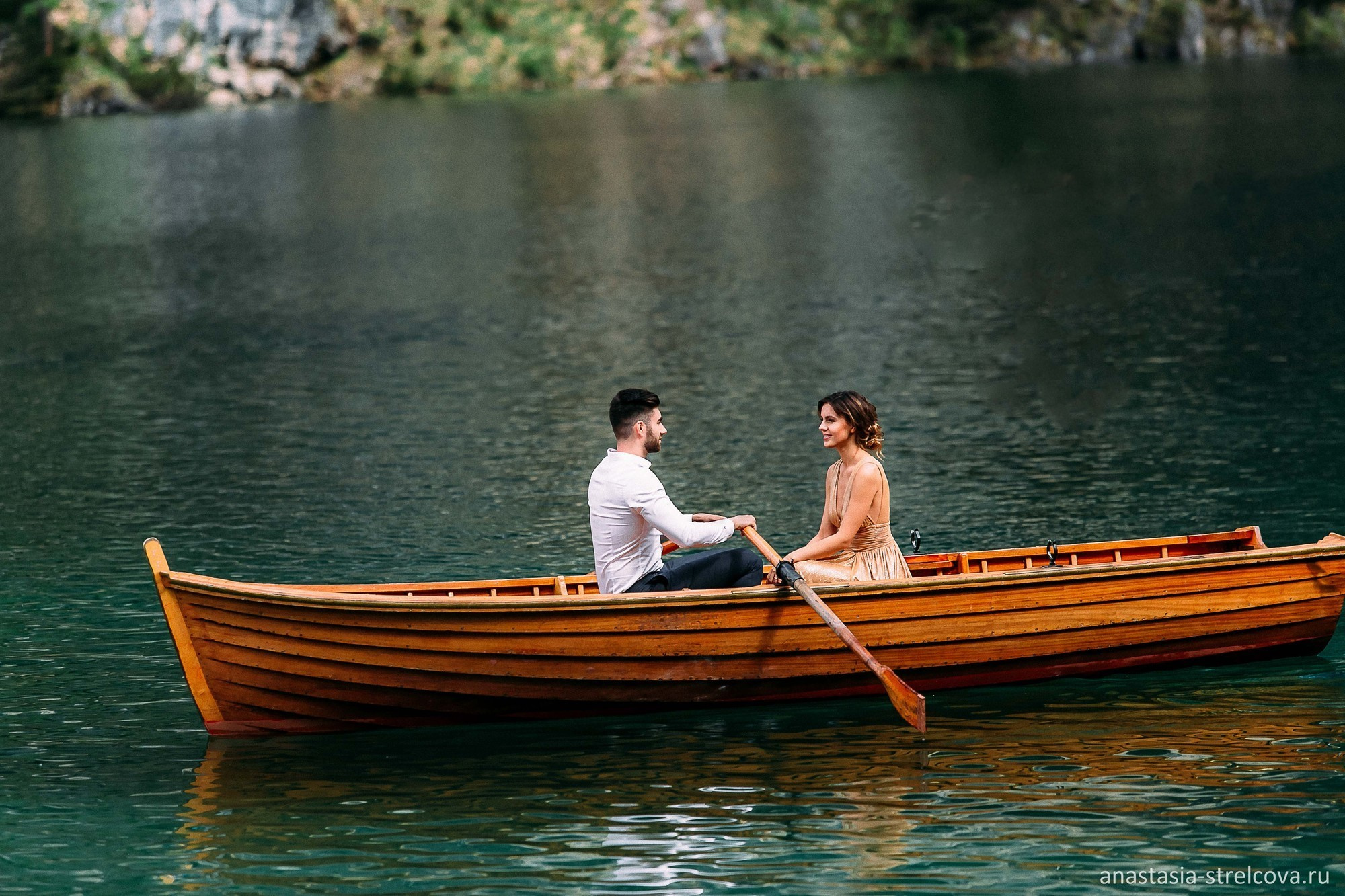 Главная - Кристина и Альби    Лаго ди Брайес, Италия