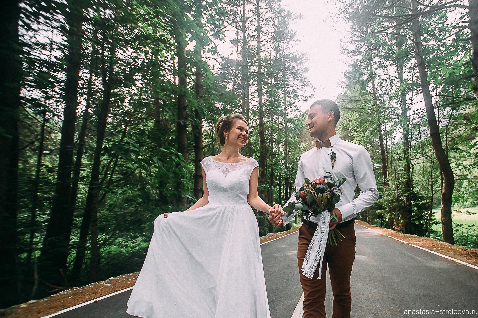 Главная - Светлана и Ярослав свадьба на Домбае  - фотограф Анастасия Стрельцова 