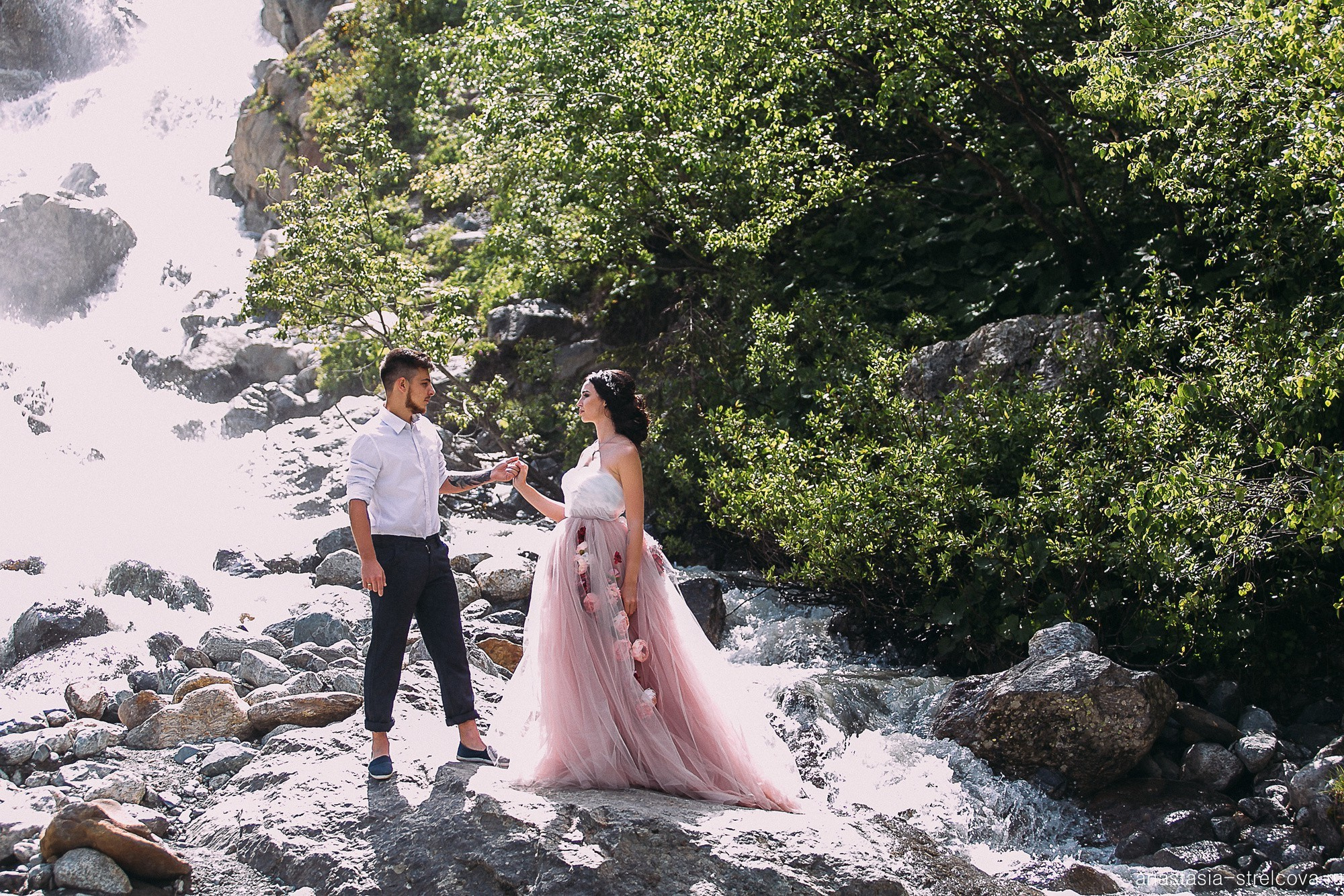 Главная - Хава и Артём свадьба на Домбае  - Свадебный фотограф Анастасия Стрельцова
