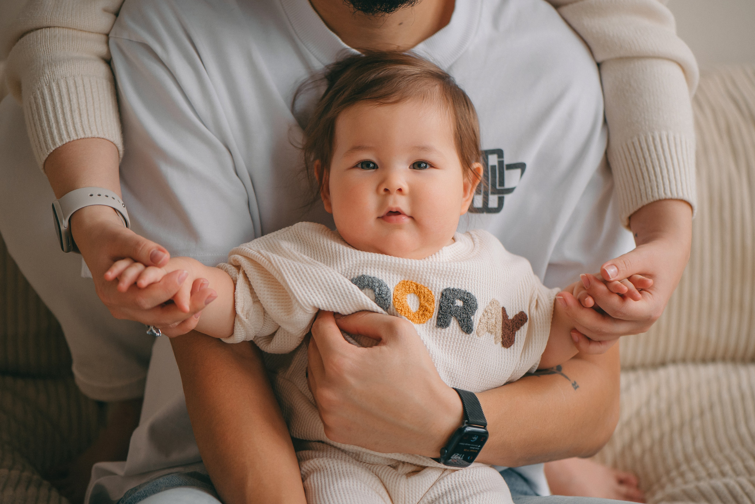 Семейная фотосессия в студии. Семейный и детский фотограф в Обнинске, Калуге, Москве