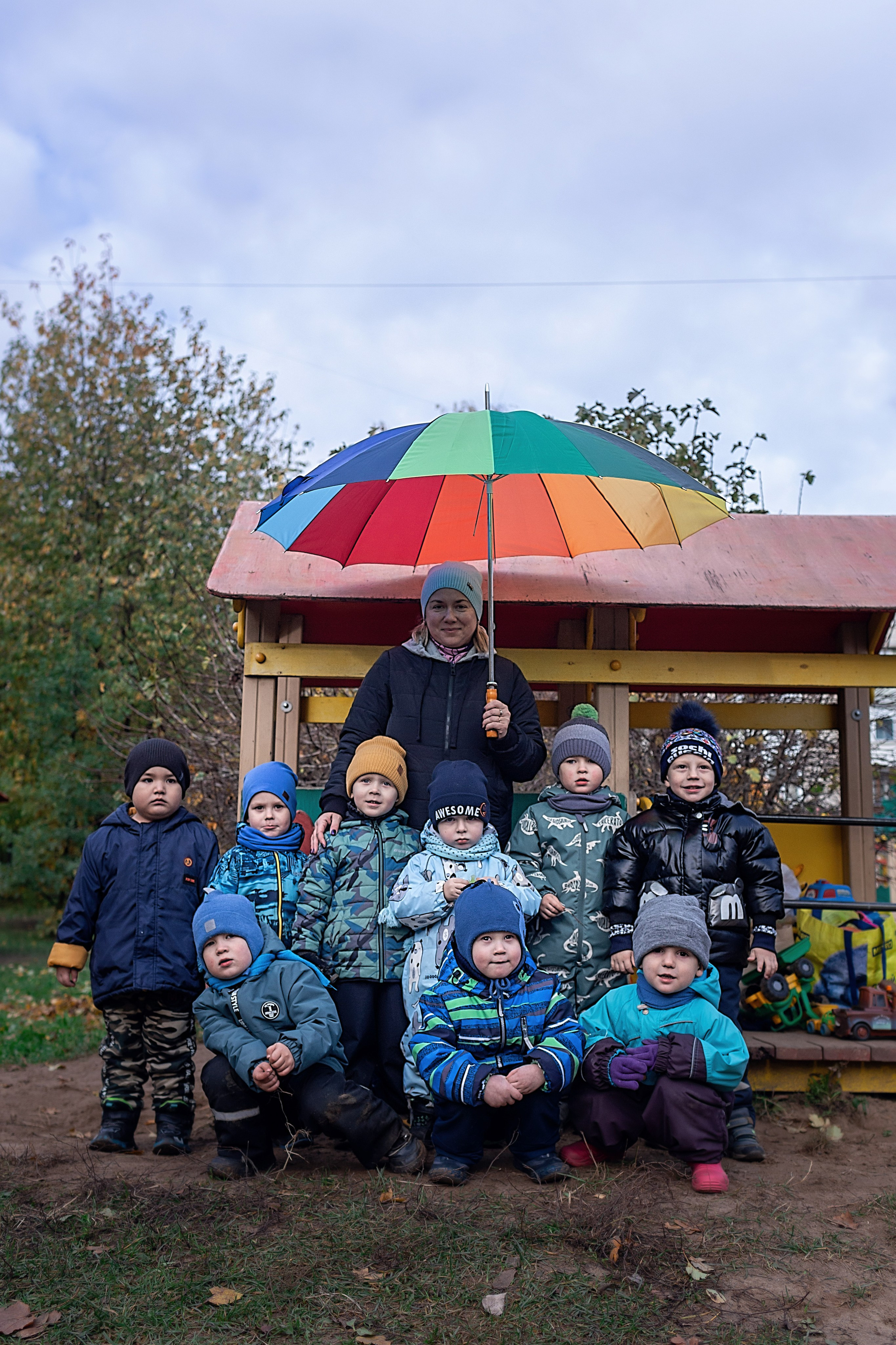 Осенняя прогулка_2024 + печать. Семейный фотограф в Санкт-Петербурге