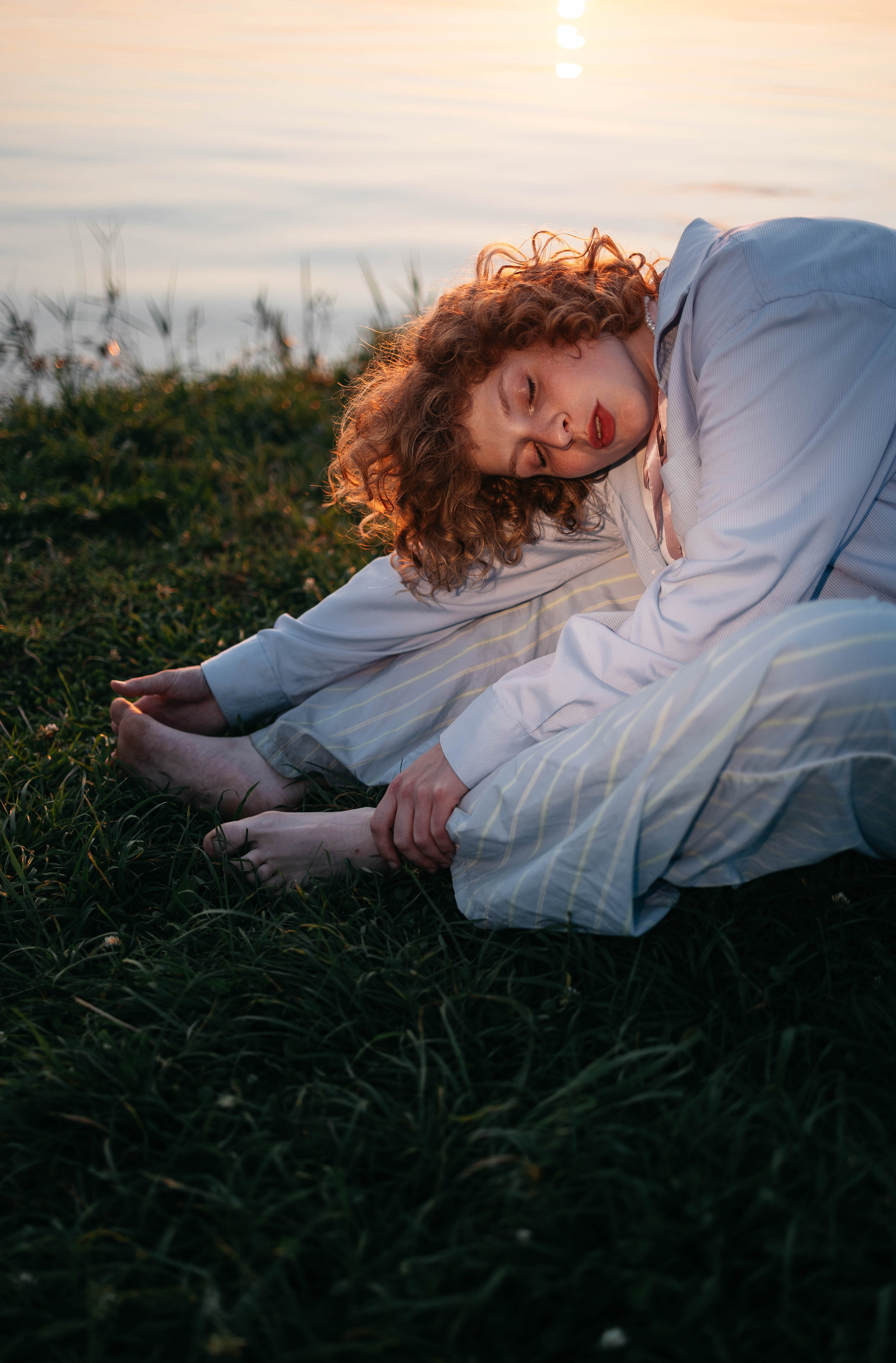 Лиза в Завидово. Закат. Фотограф в Твери Лагодная Яна