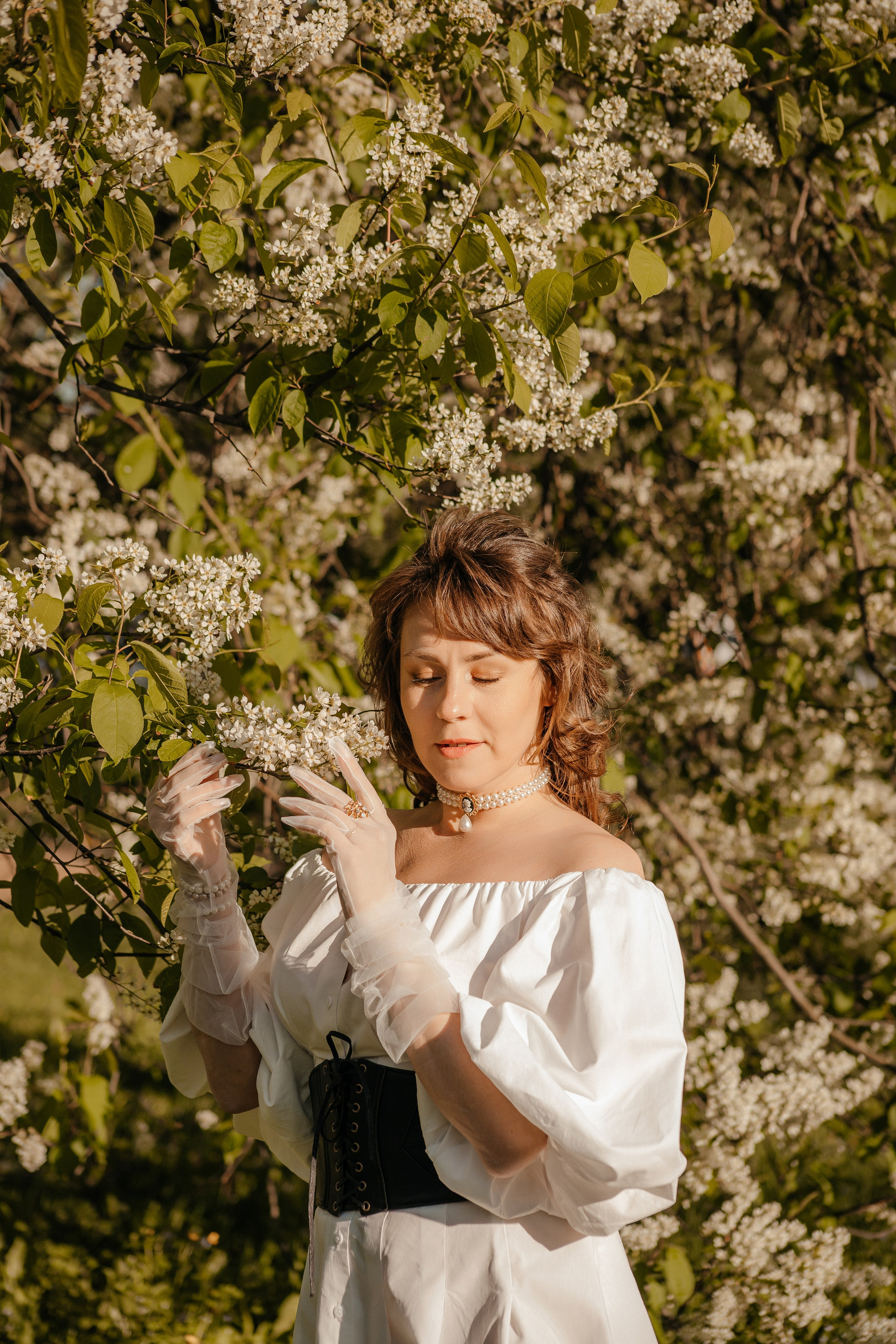 Белое цветение. Elena Sova — семейный и женский фотограф в Санкт-Петербурге