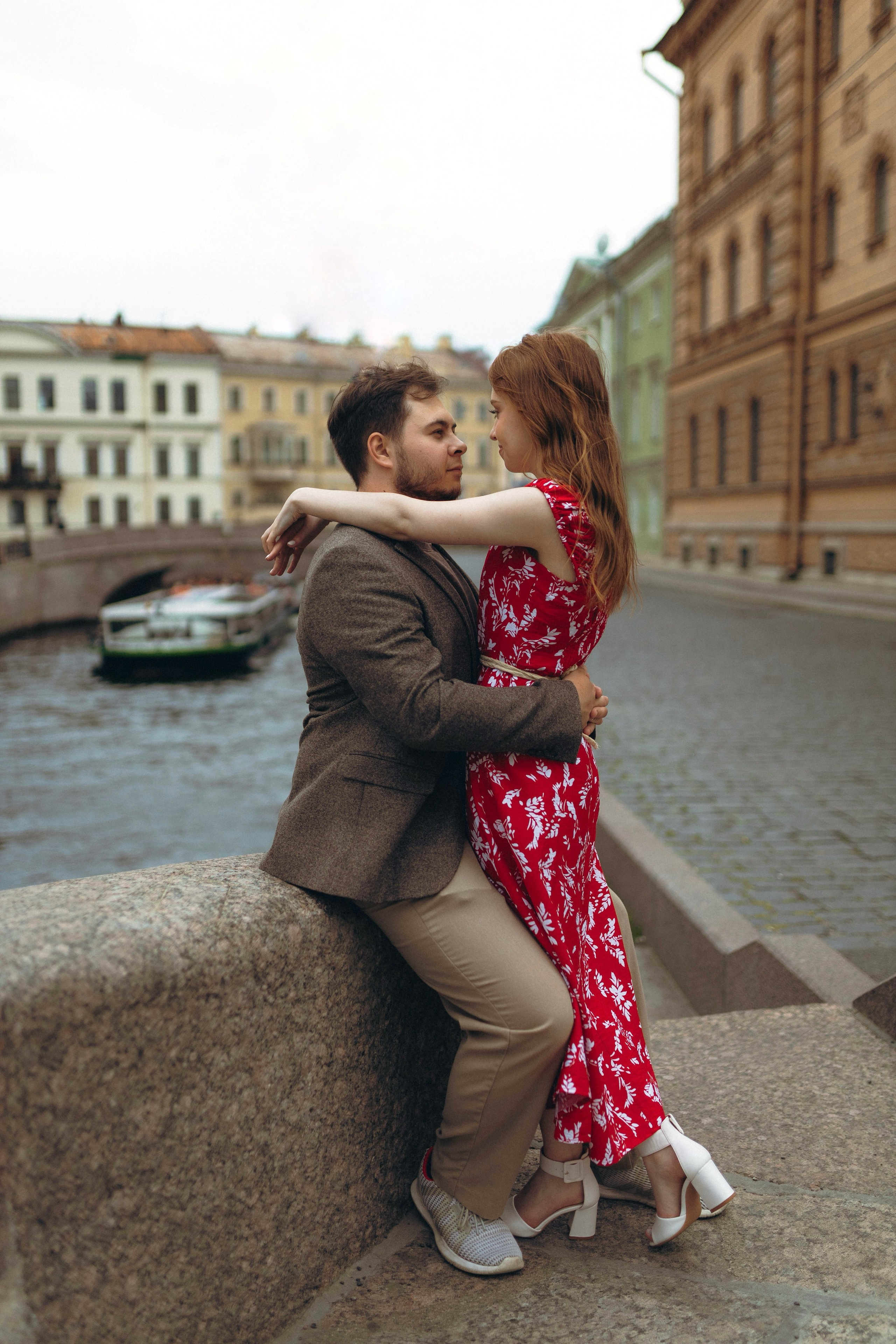 Love story Зимний мост. Фотограф в Санкт-Петербурге Полина