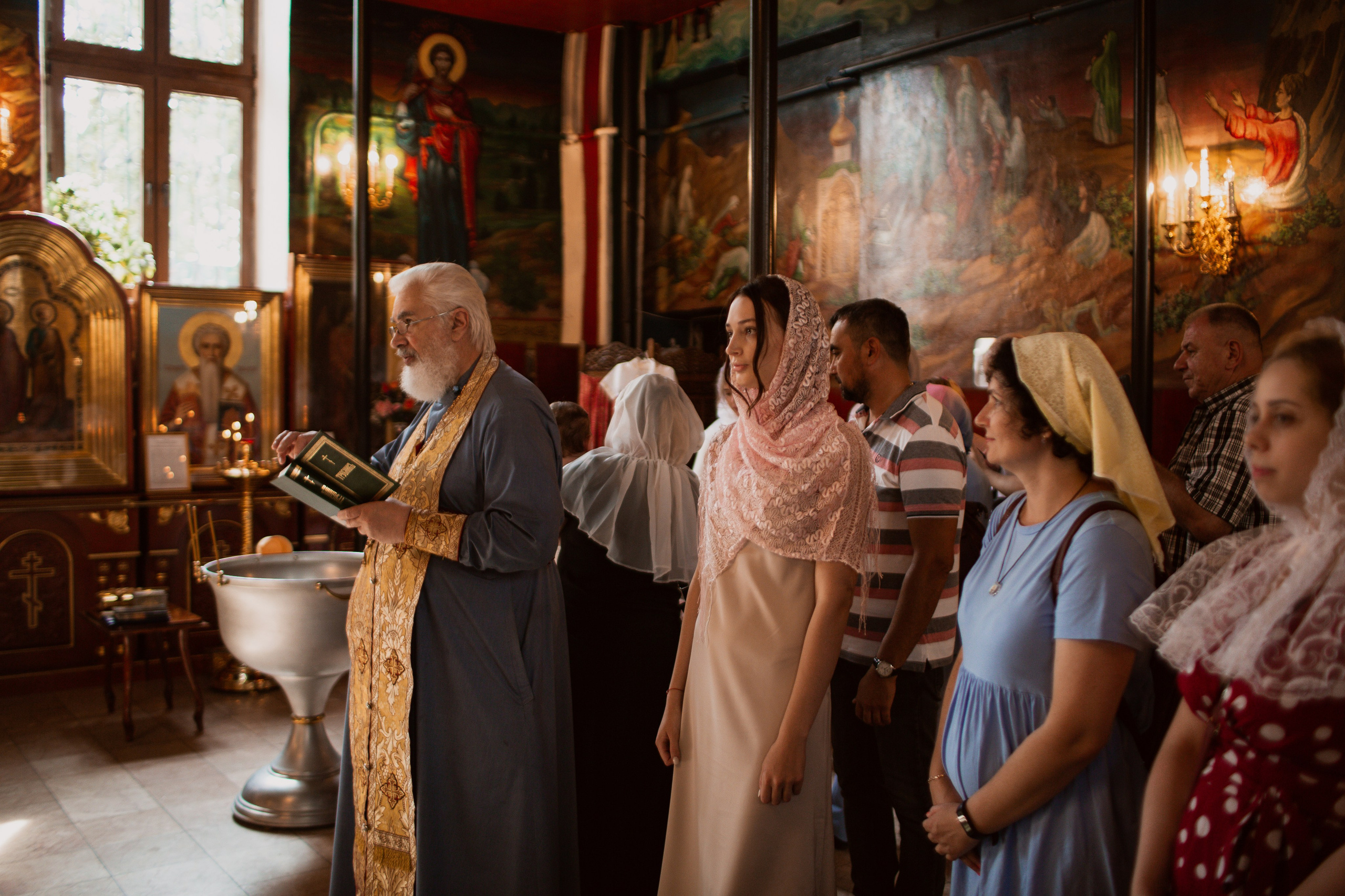 Крещение Мирона Боголюбский Храм г. Пушкино. Свадебный и Семейный фотограф в Москве Александра Вайпер