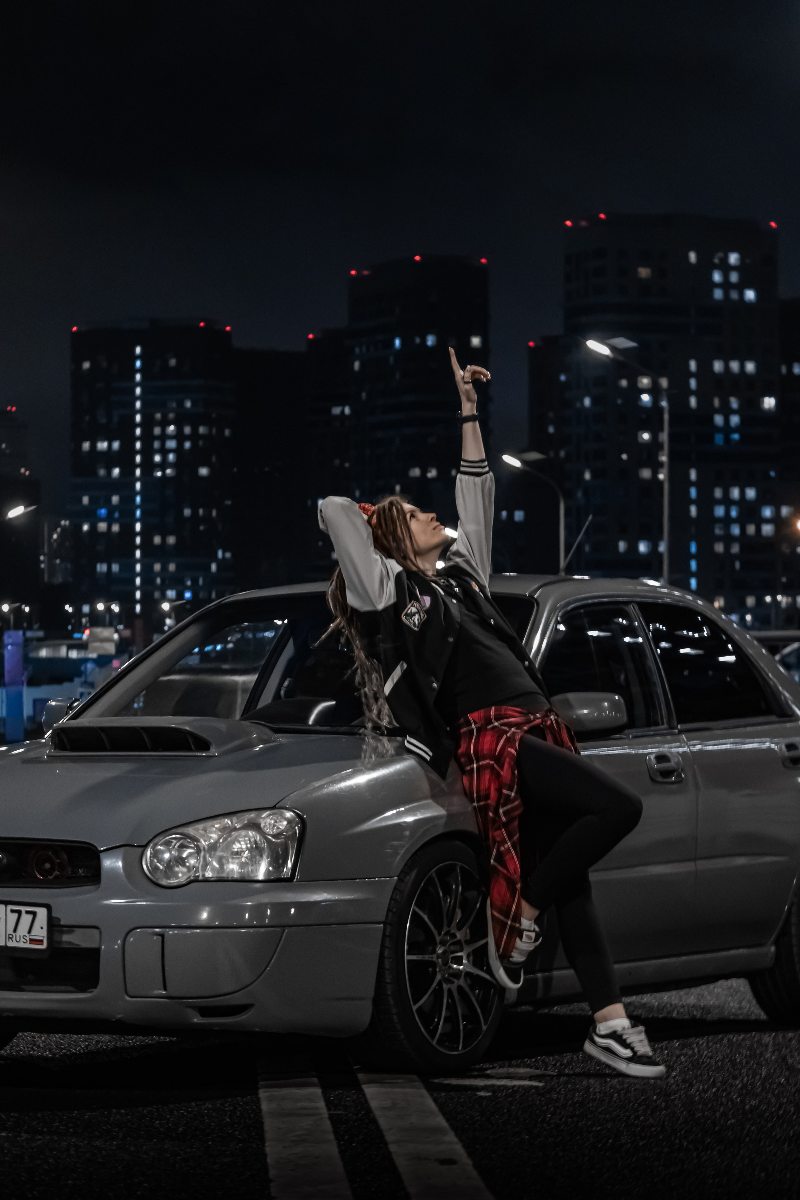 Тандем Драйва: фотосессия вас и вашего автомобиля. Валерия и Subaru. Ирина Санрайз — Автомобильный фотограф в Москве