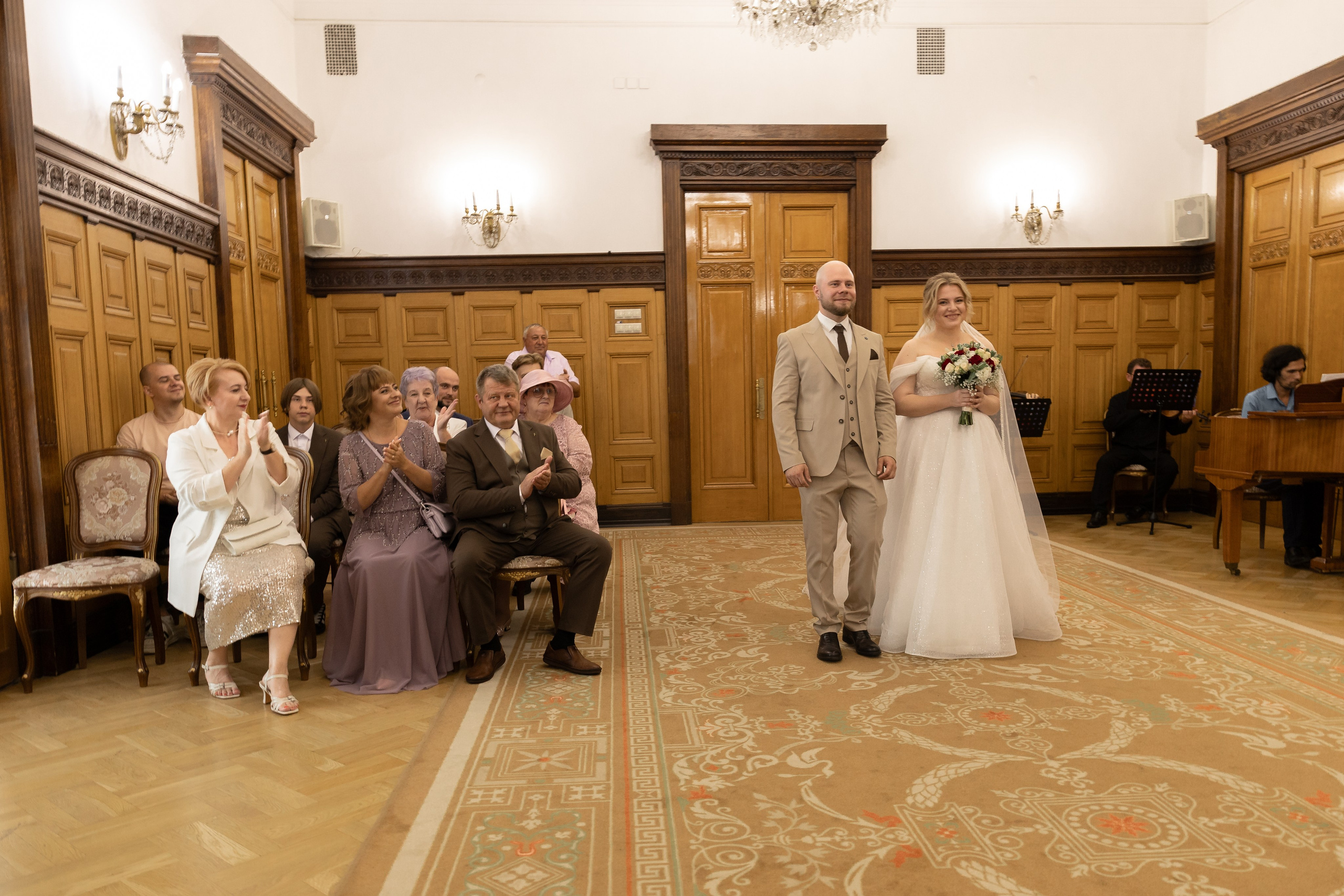 Грибоедовский ЗАГС, Дворец бракосочетания 1, свадебный фотограф Гладков