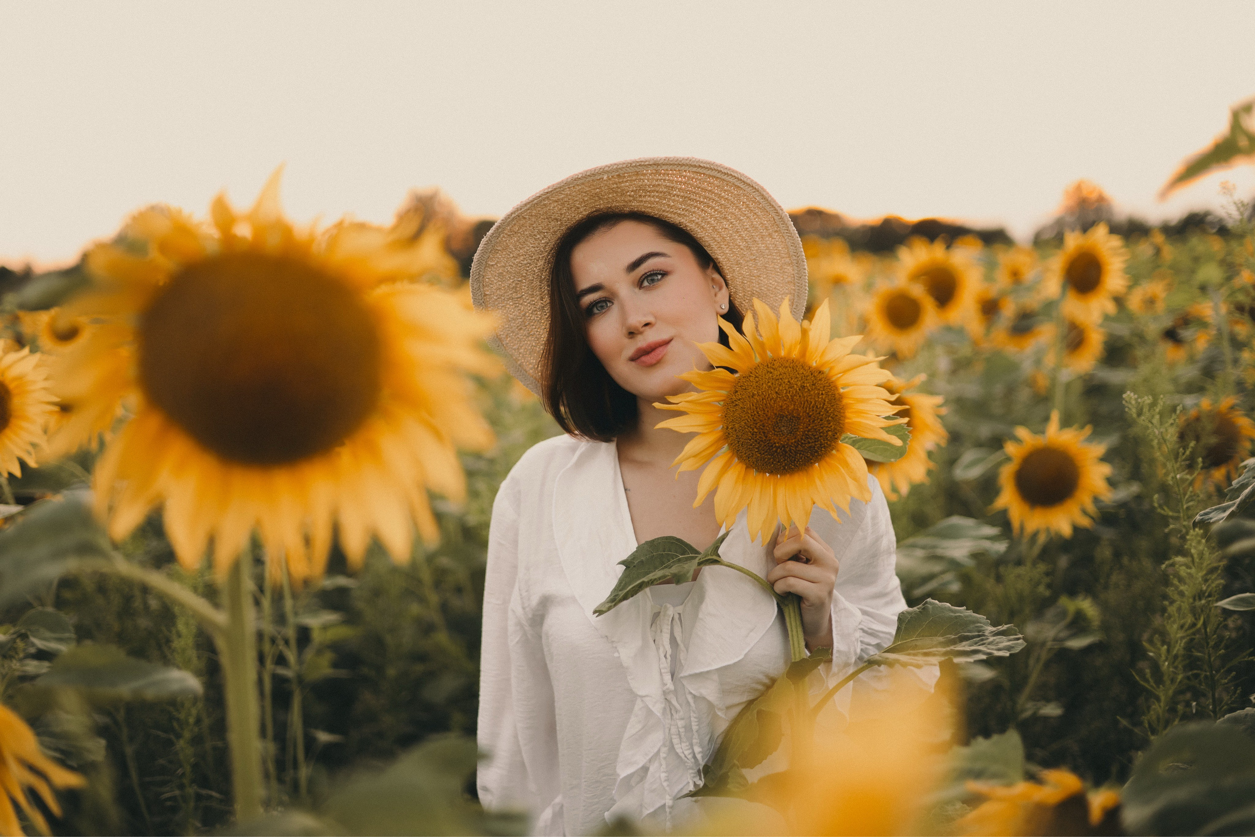 Владислава | Подсолнухи. Фотограф Мария Лаенко
