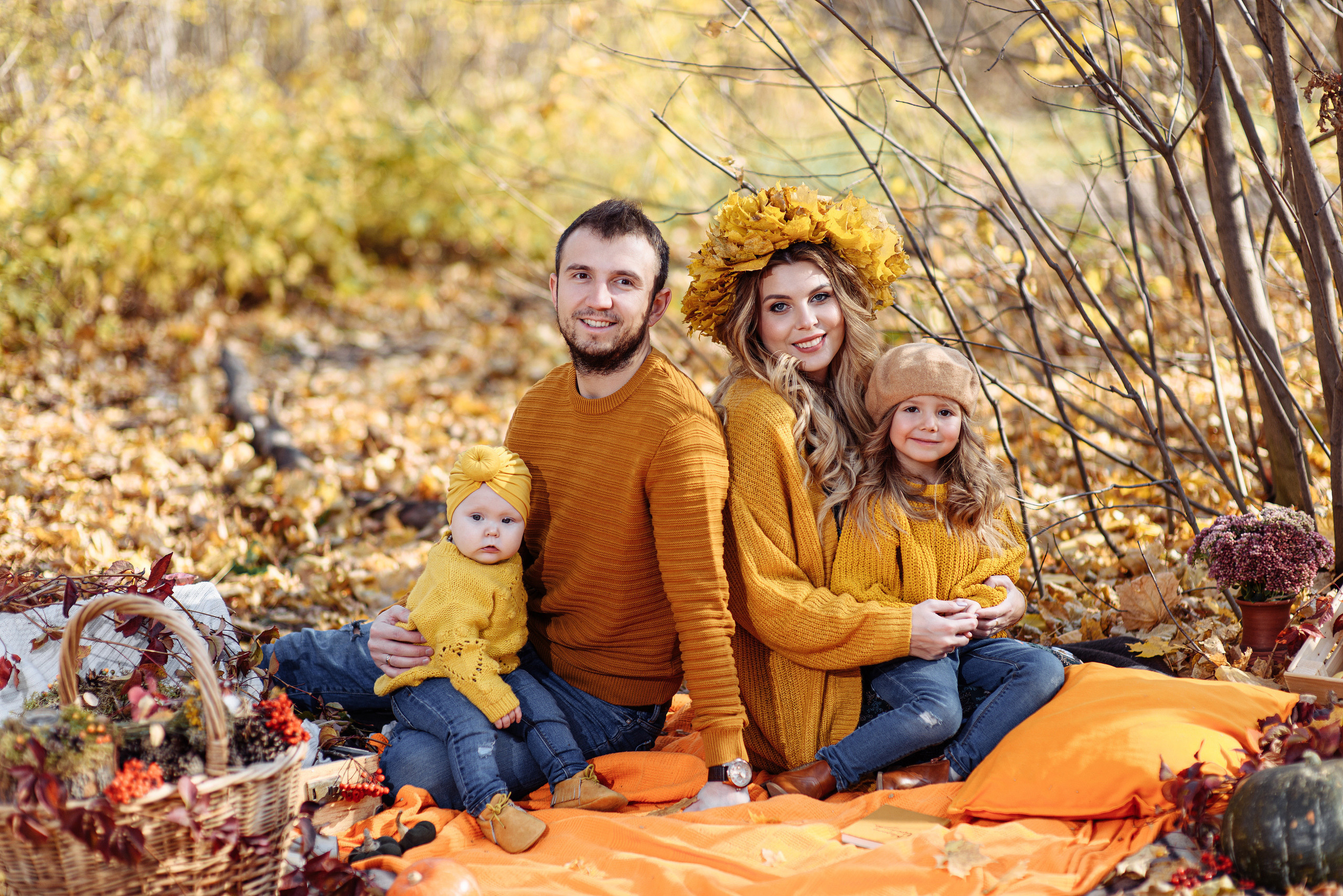 Осенняя фотосессия в парке Лесоводов Башкирии в Уфе. Свадебный и семейный фотограф в Уфе | Винс Константин | Фотопроекты